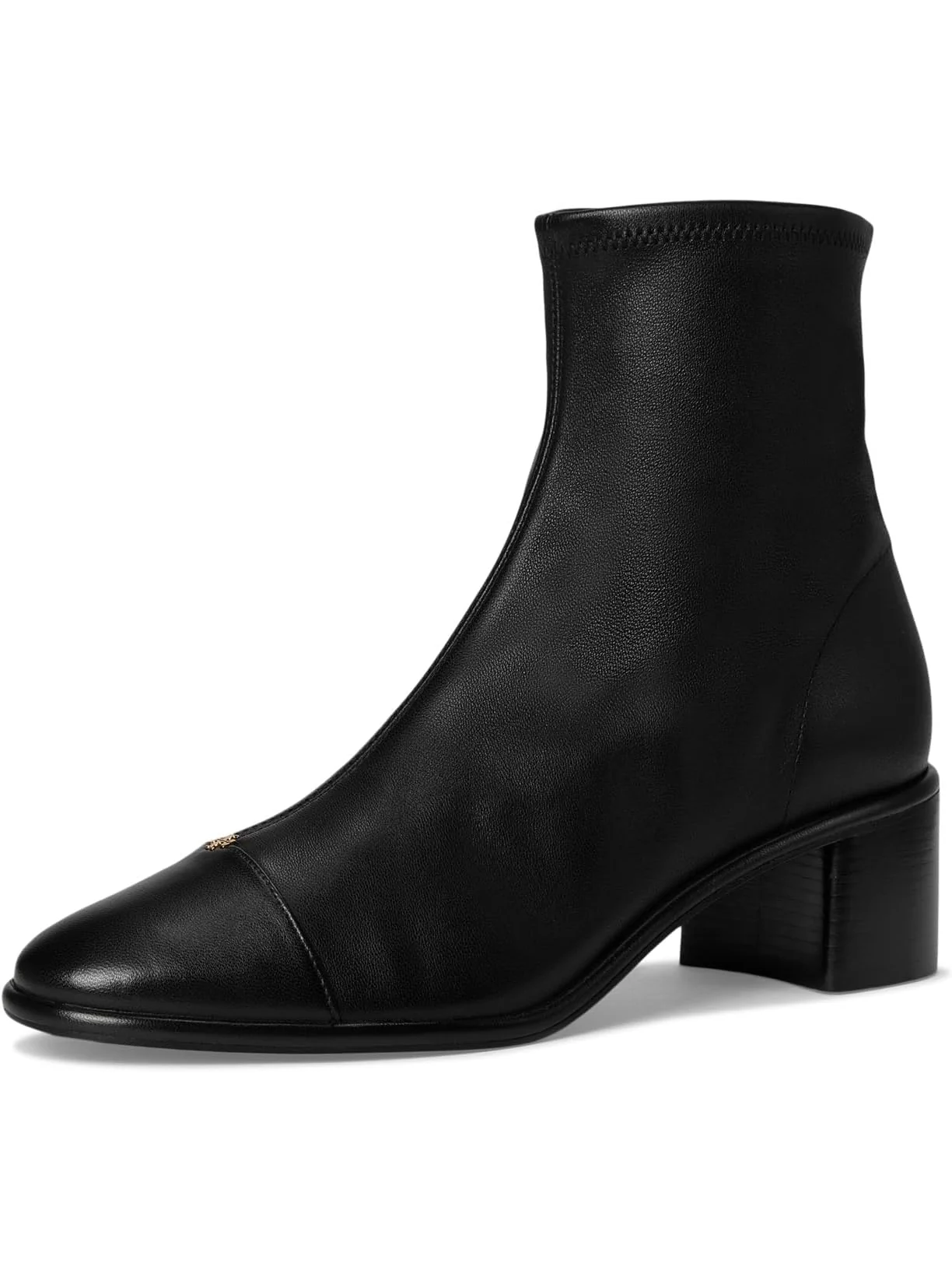 Ботинки Tory Burch Cap-Toe Heel Ankle Boot 50mm — изображение 7 из 7, черный