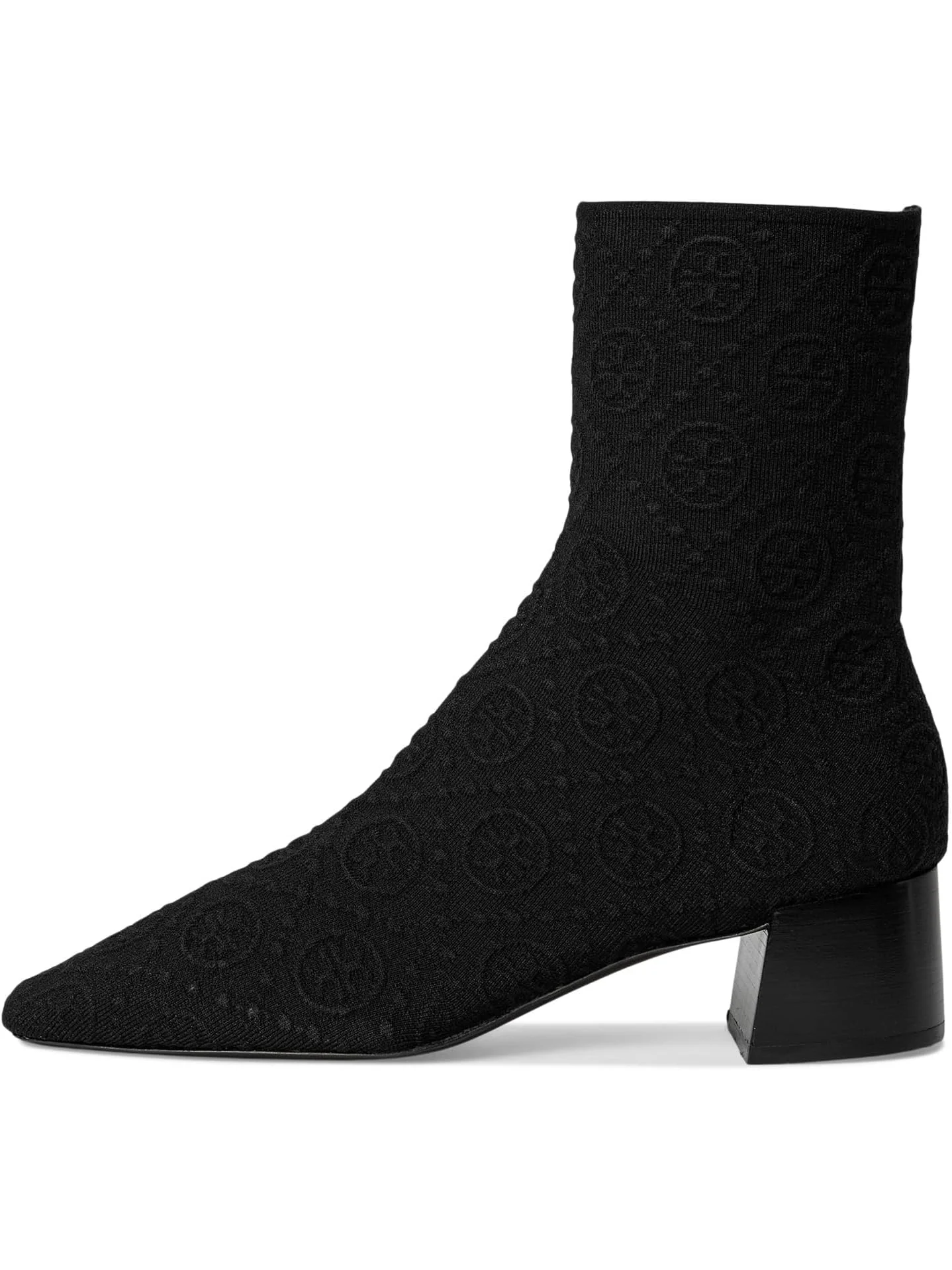 Ботинки Tory Burch Stretch Ankle Boot 45mm — изображение 4 из 7, черный