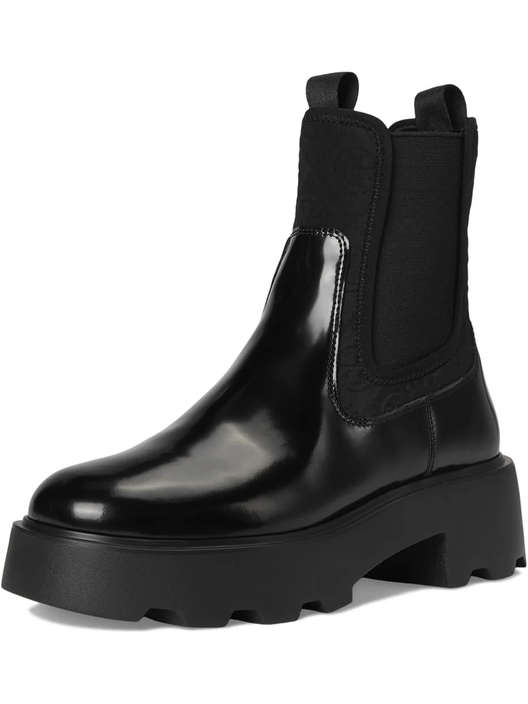 Ботинки Tory Burch Monogram Lug Chelsea Boot 65mm — изображение 7 из 7, черный
