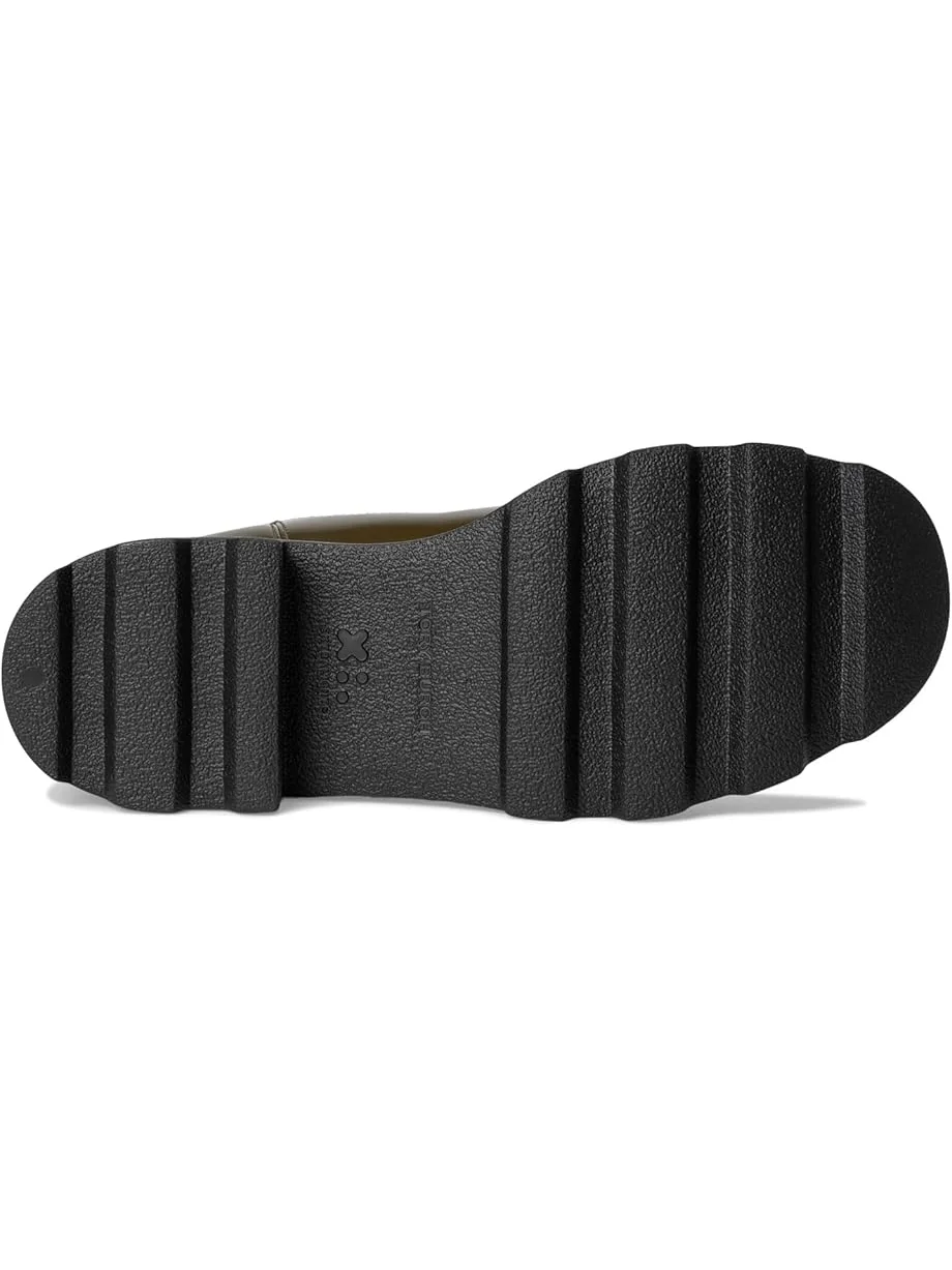 Женские ботинки Chelsea Tory Burch Monogram Lug 65mm — изображение 3 из 7, темный оливковый