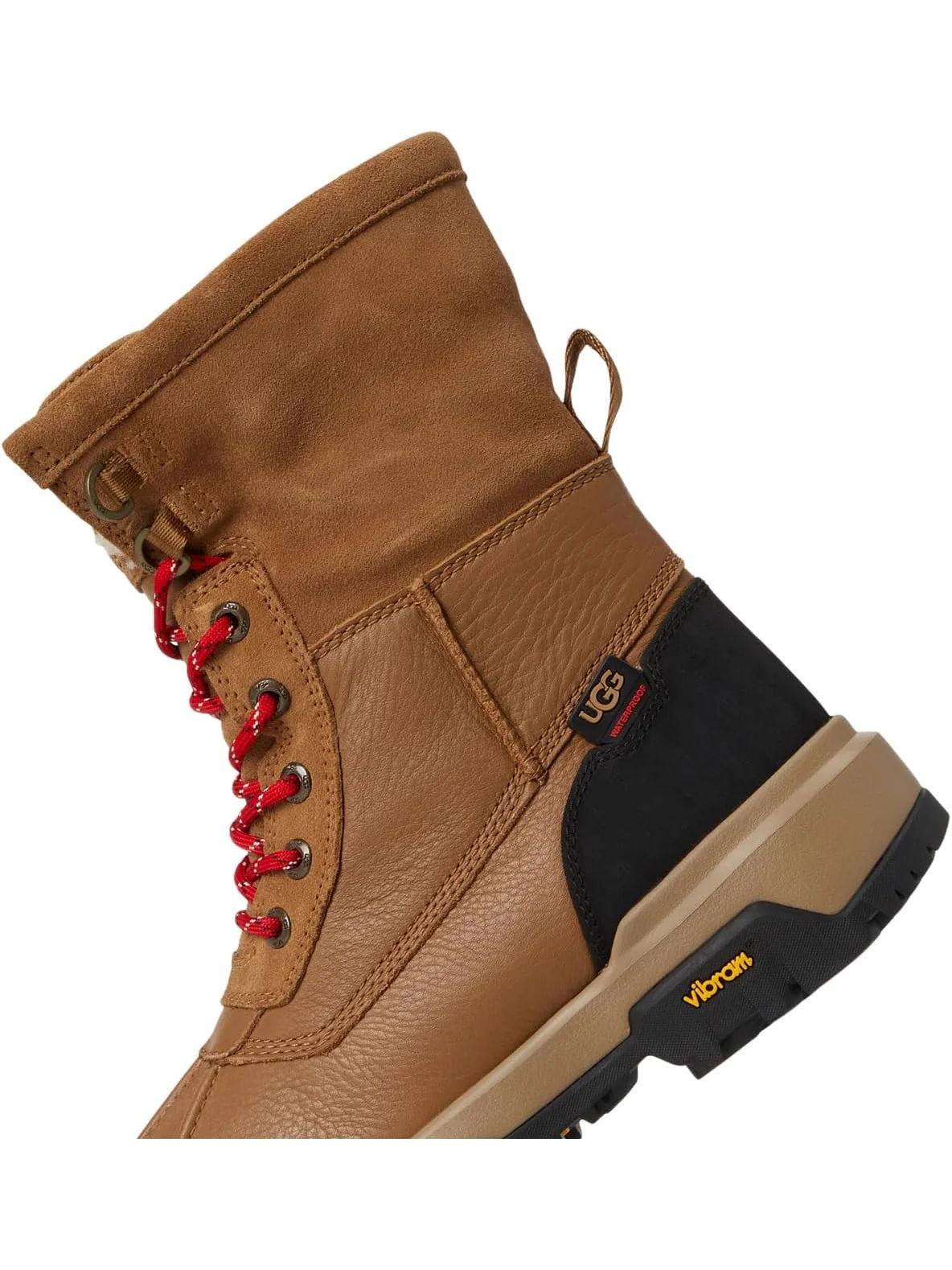 Мужские ботинки UGG Adirondack Boots Xxv кожаные водонепроницаемые — изображение 2 из 7, каштановый