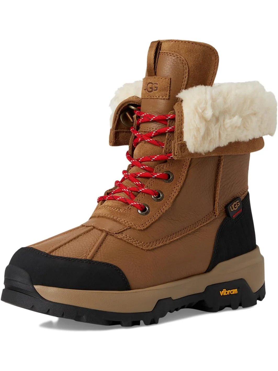 Мужские ботинки UGG Adirondack Boots Xxv кожаные водонепроницаемые — изображение 7 из 7, каштановый