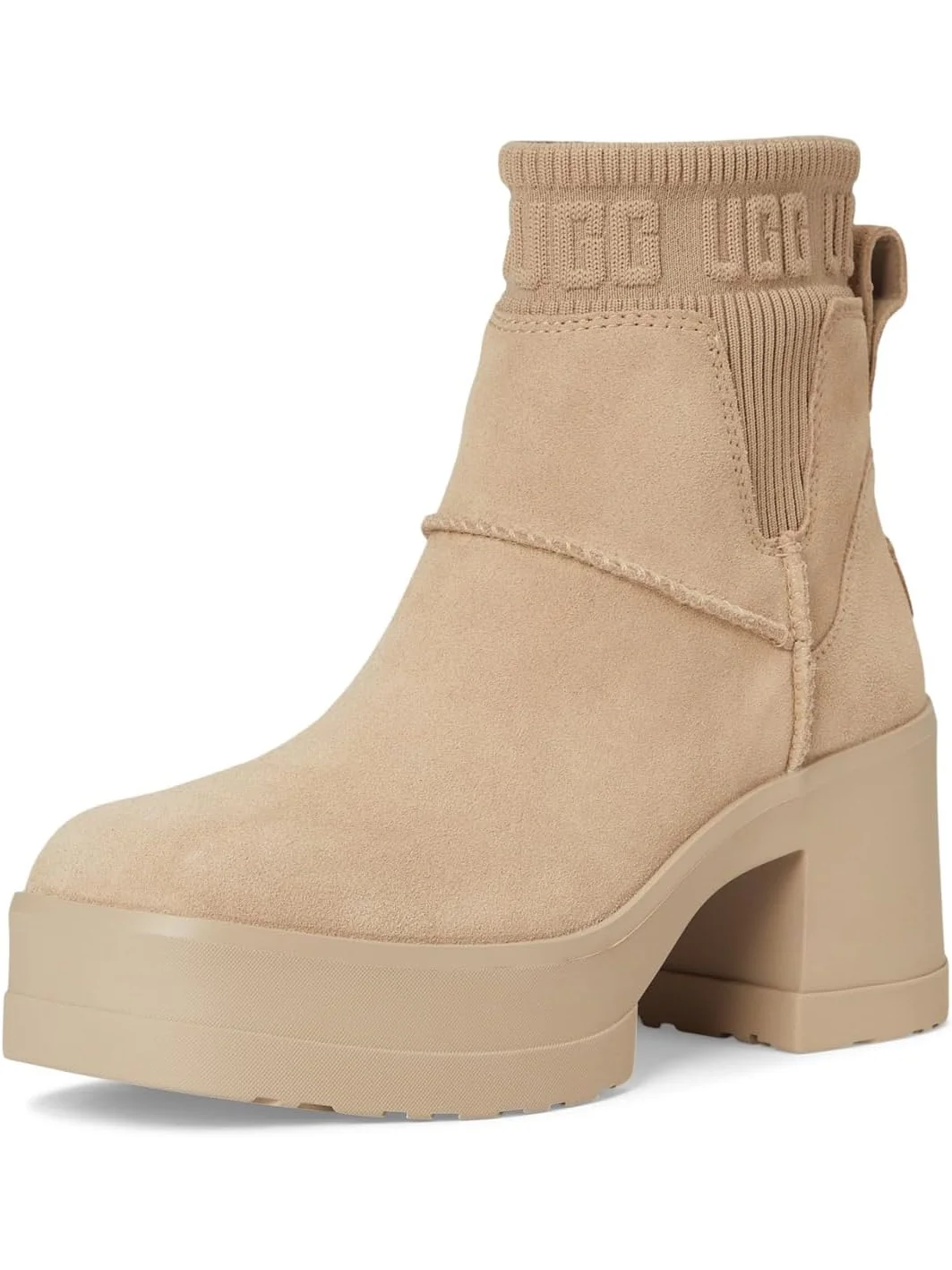 Ботинки UGG Moxy Chelsea — изображение 7 из 7, песочный