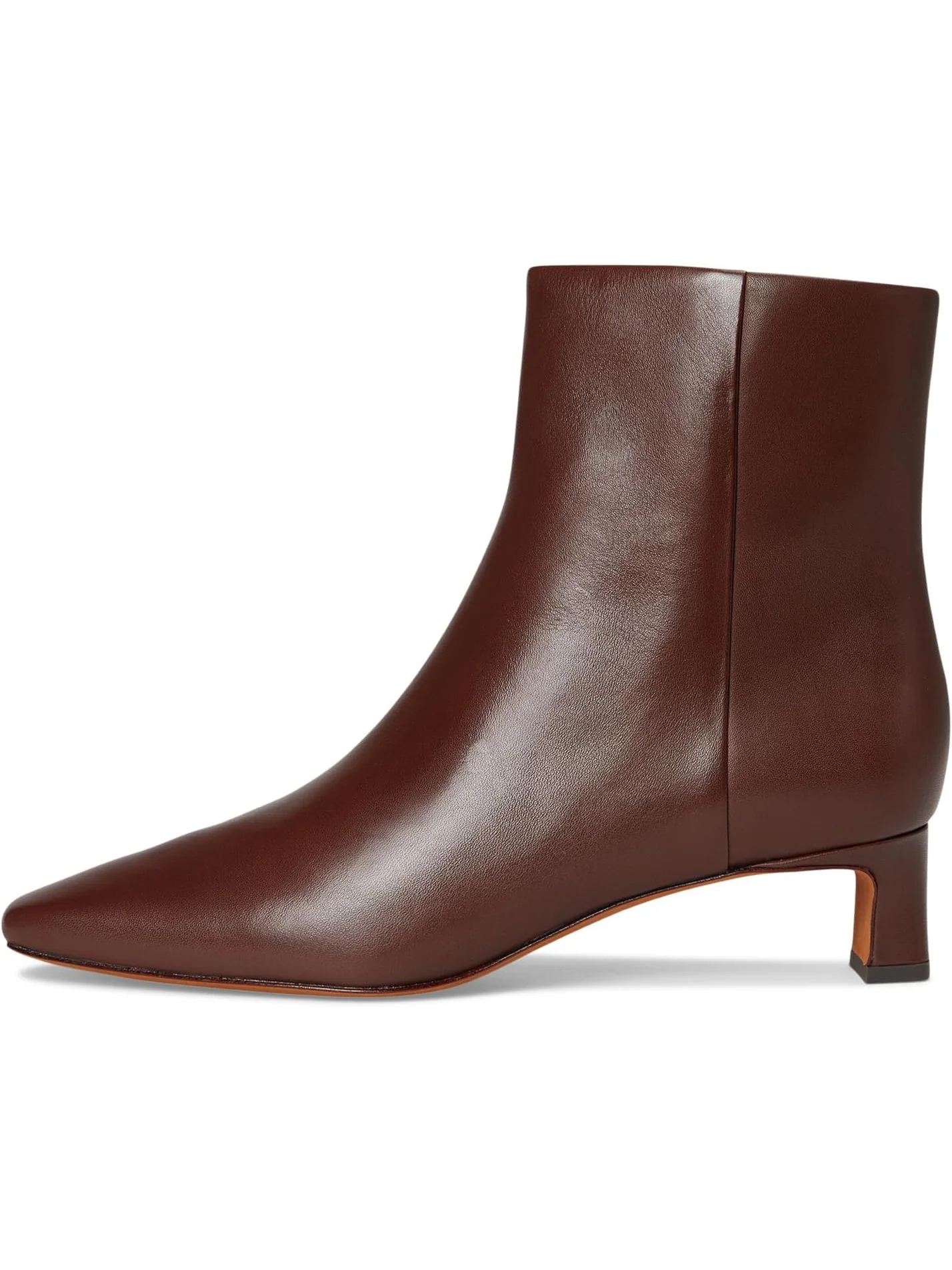 Ботинки Vince Harlan Zip Short Boots — изображение 4 из 7, молтон браун