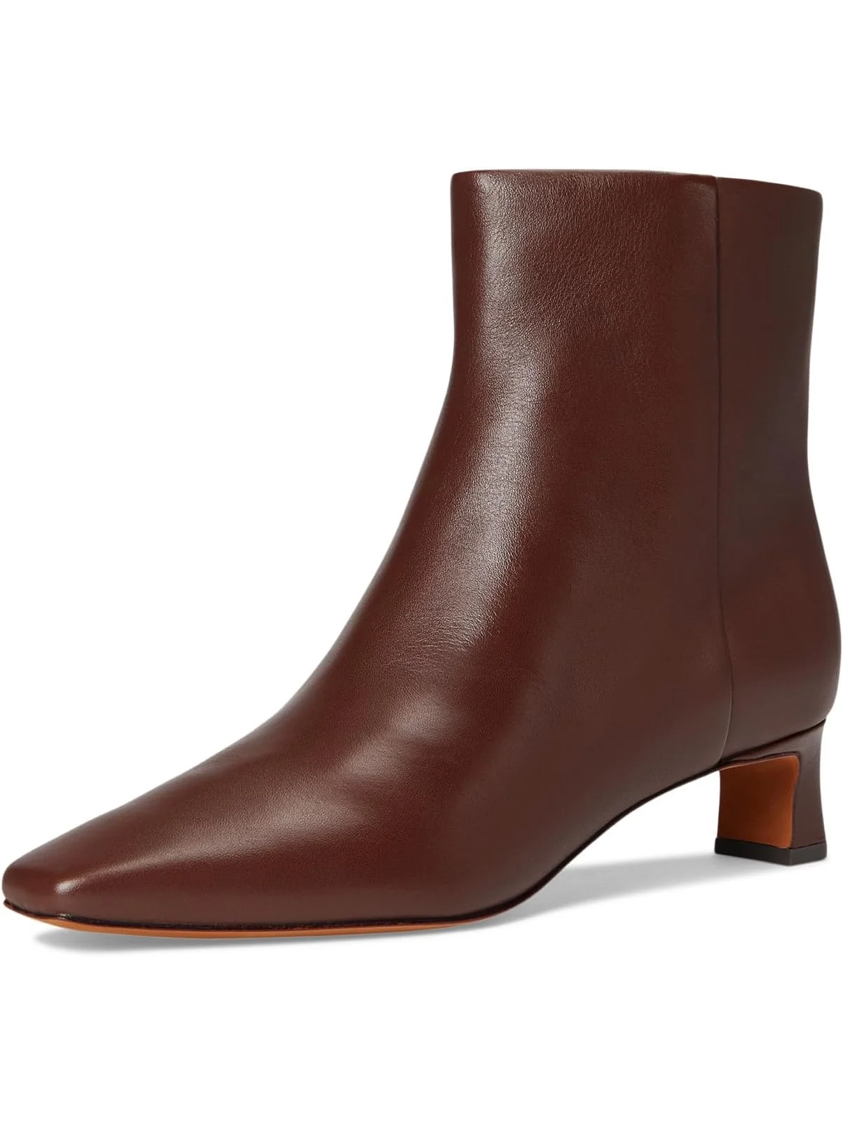 Ботинки Vince Harlan Zip Short Boots — изображение 7 из 7, молтон браун