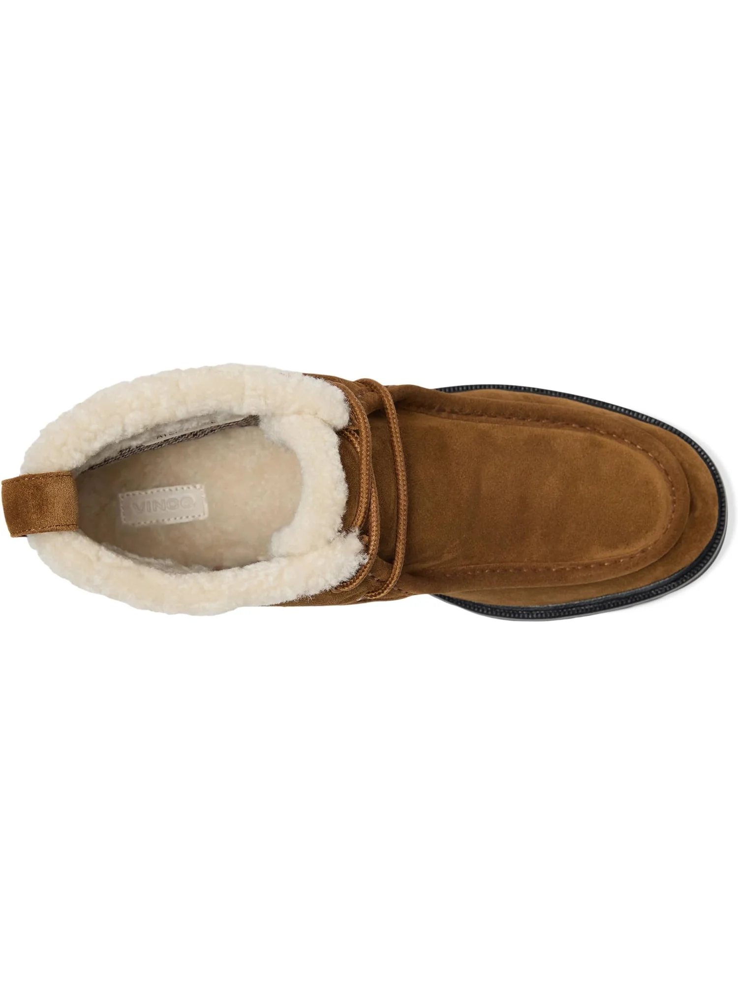 Ботинки Vince Sierra Lace-up Short Boots — изображение 2 из 7, ясень