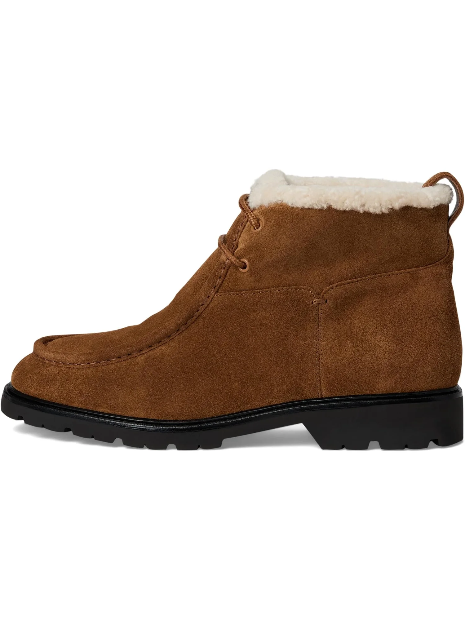 Ботинки Vince Sierra Lace-up Short Boots — изображение 4 из 7, ясень
