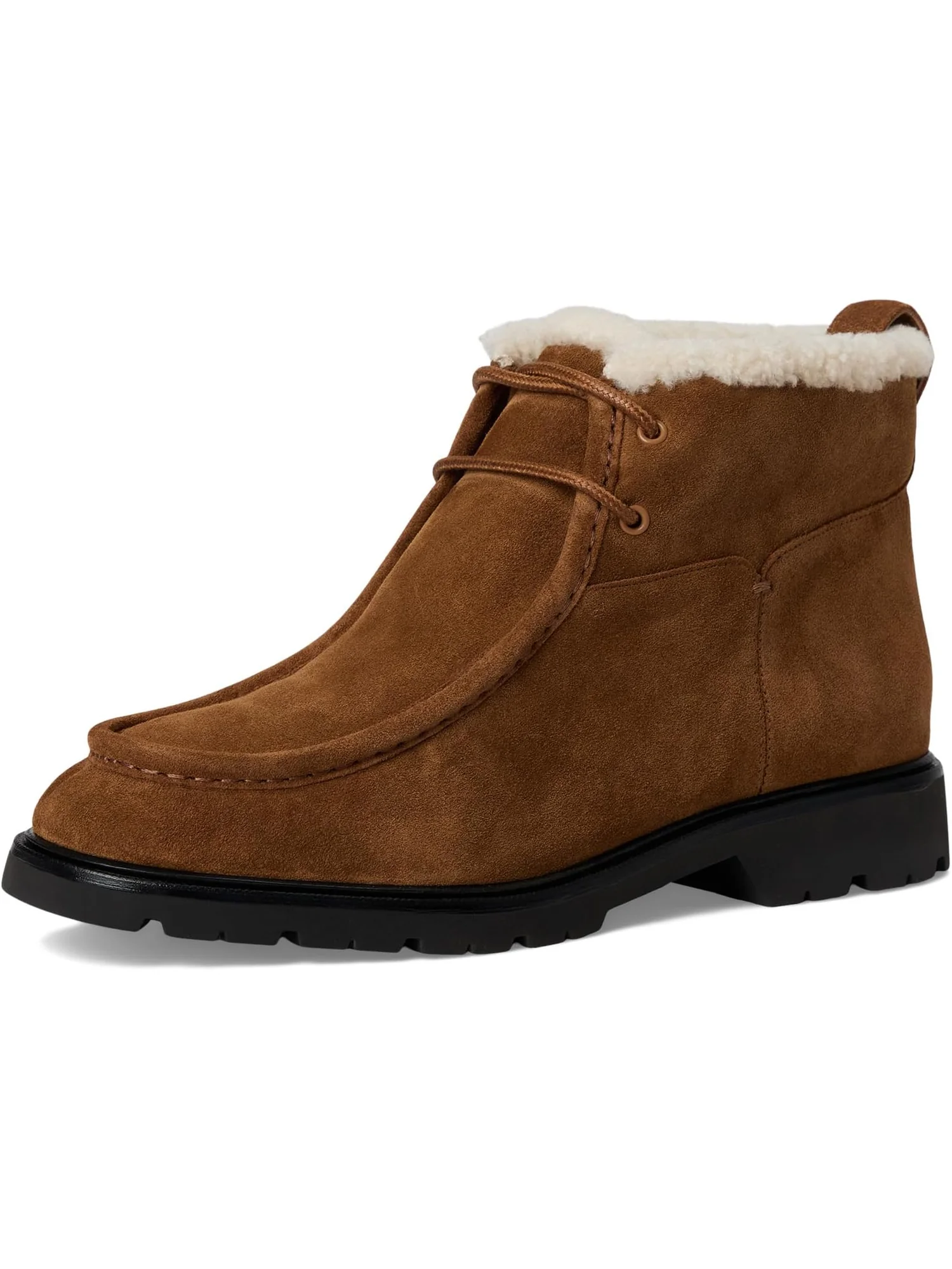 Ботинки Vince Sierra Lace-up Short Boots — изображение 7 из 7, ясень