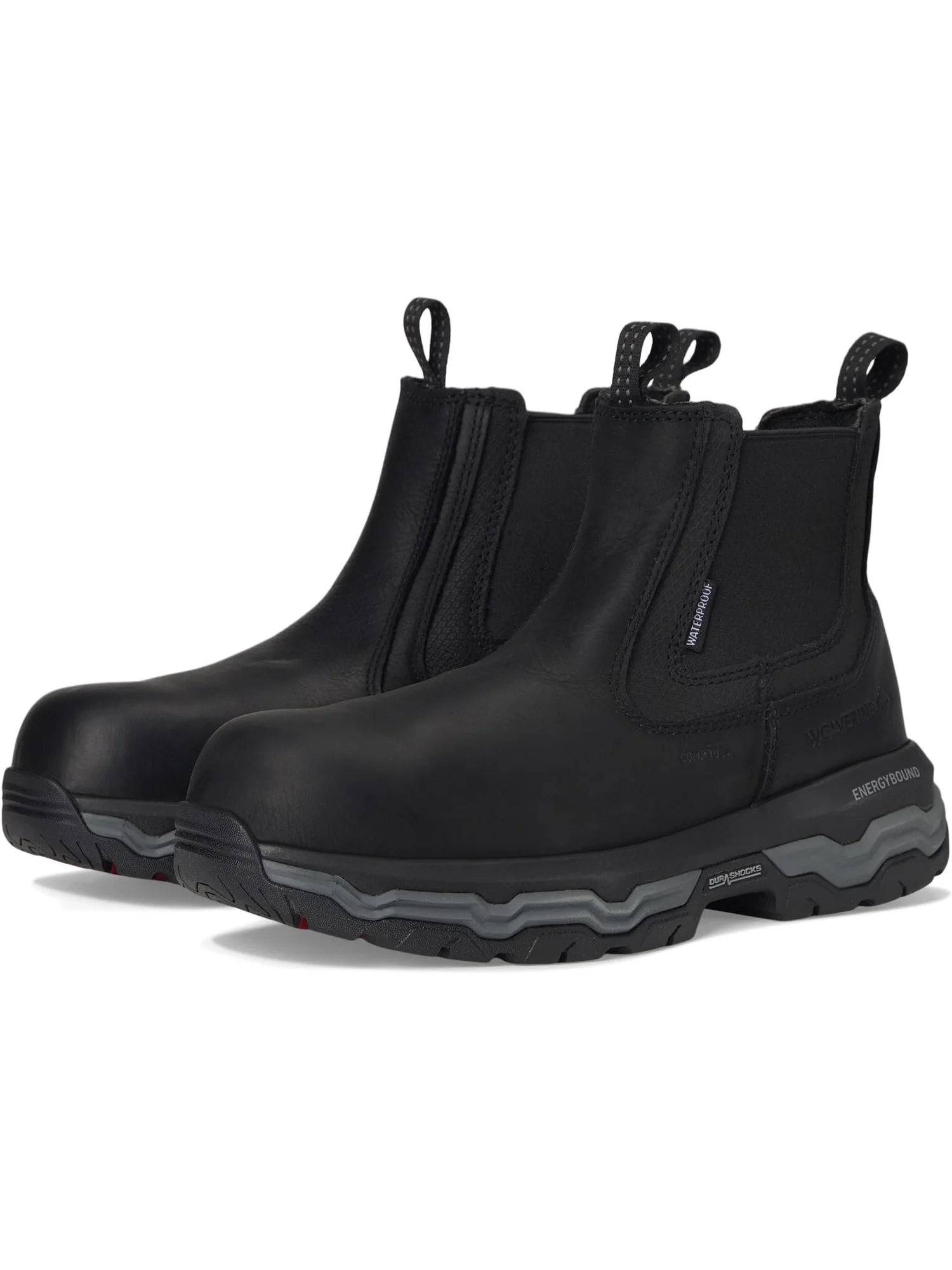 Ботинки Wolverine Alpha Ft Wolverine Infinity System Carbonmax Slip-on Work Romeo — изображение 1 из 7, черный