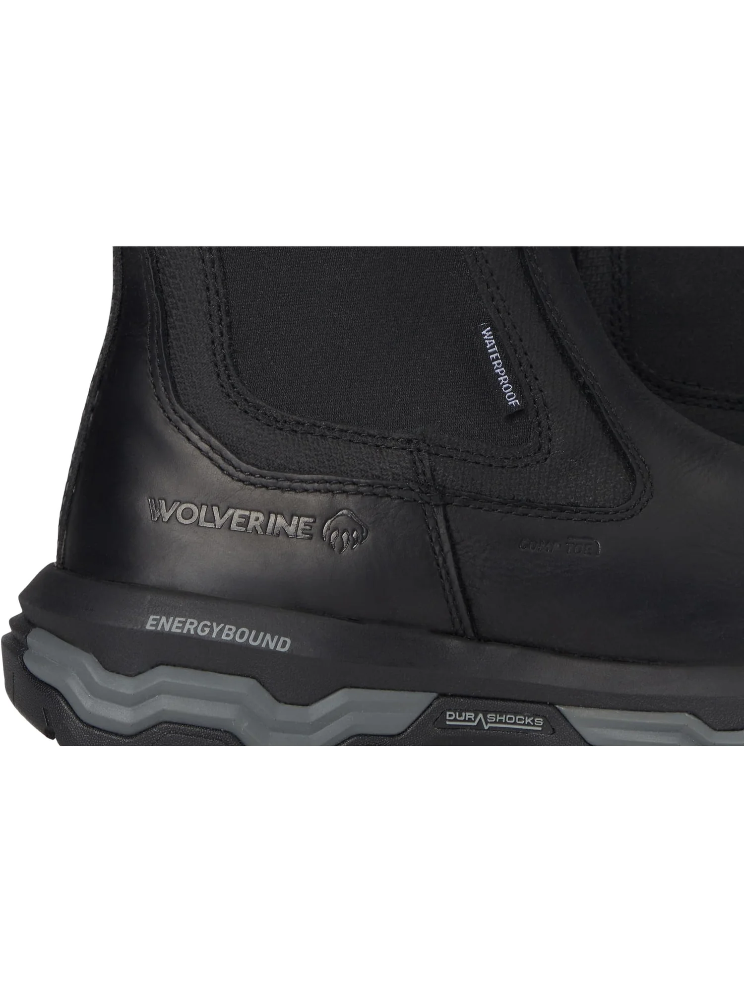 Ботинки Wolverine Alpha Ft Wolverine Infinity System Carbonmax Slip-on Work Romeo — изображение 6 из 7, черный