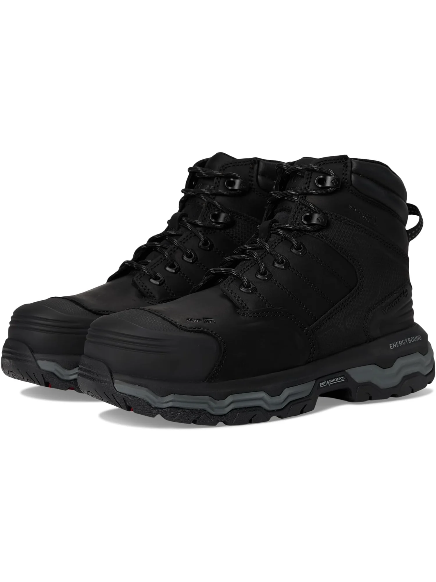 Ботинки Wolverine Alpha Ft Wolverine Infinity System 6" Carbonmax Work Boot — черный