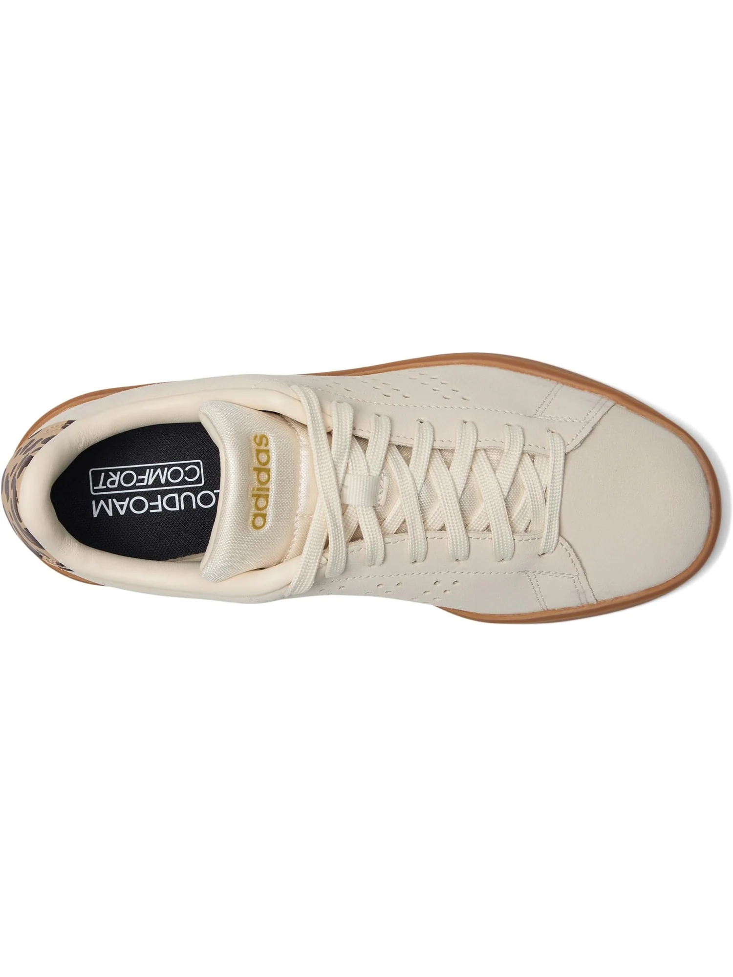 Кроссовки adidas Advantage 2.0 — изображение 2 из 7, белый//золотистый