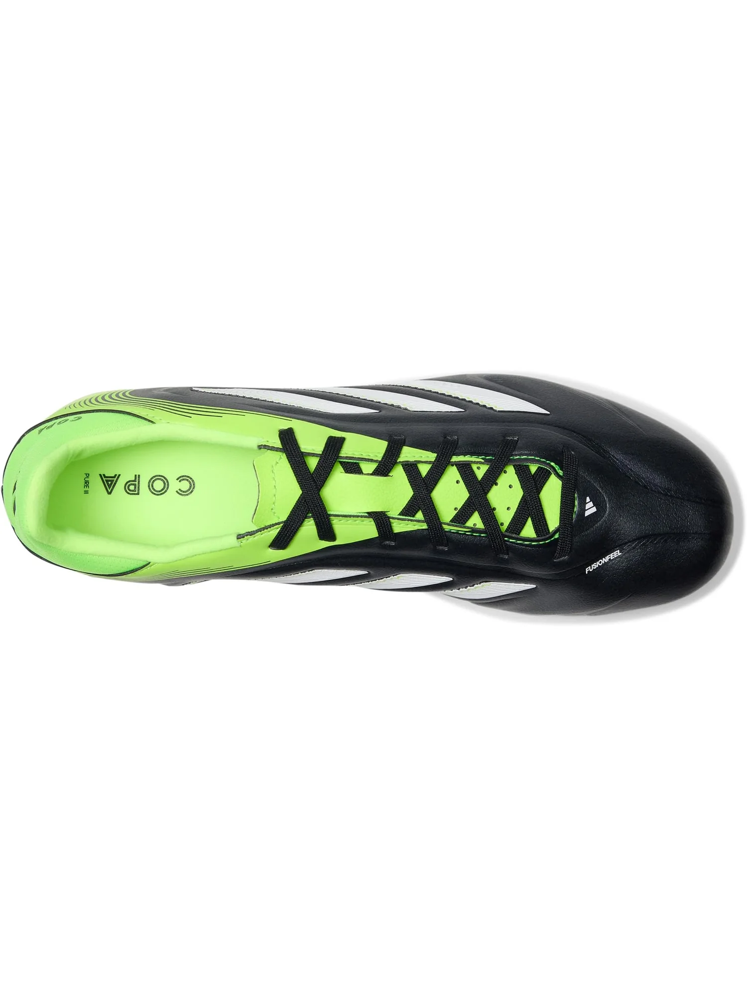 Кроссовки adidas Copa League Pure 3 Firm/Multi Ground Soccer Cleats — изображение 2 из 7, черный/белый