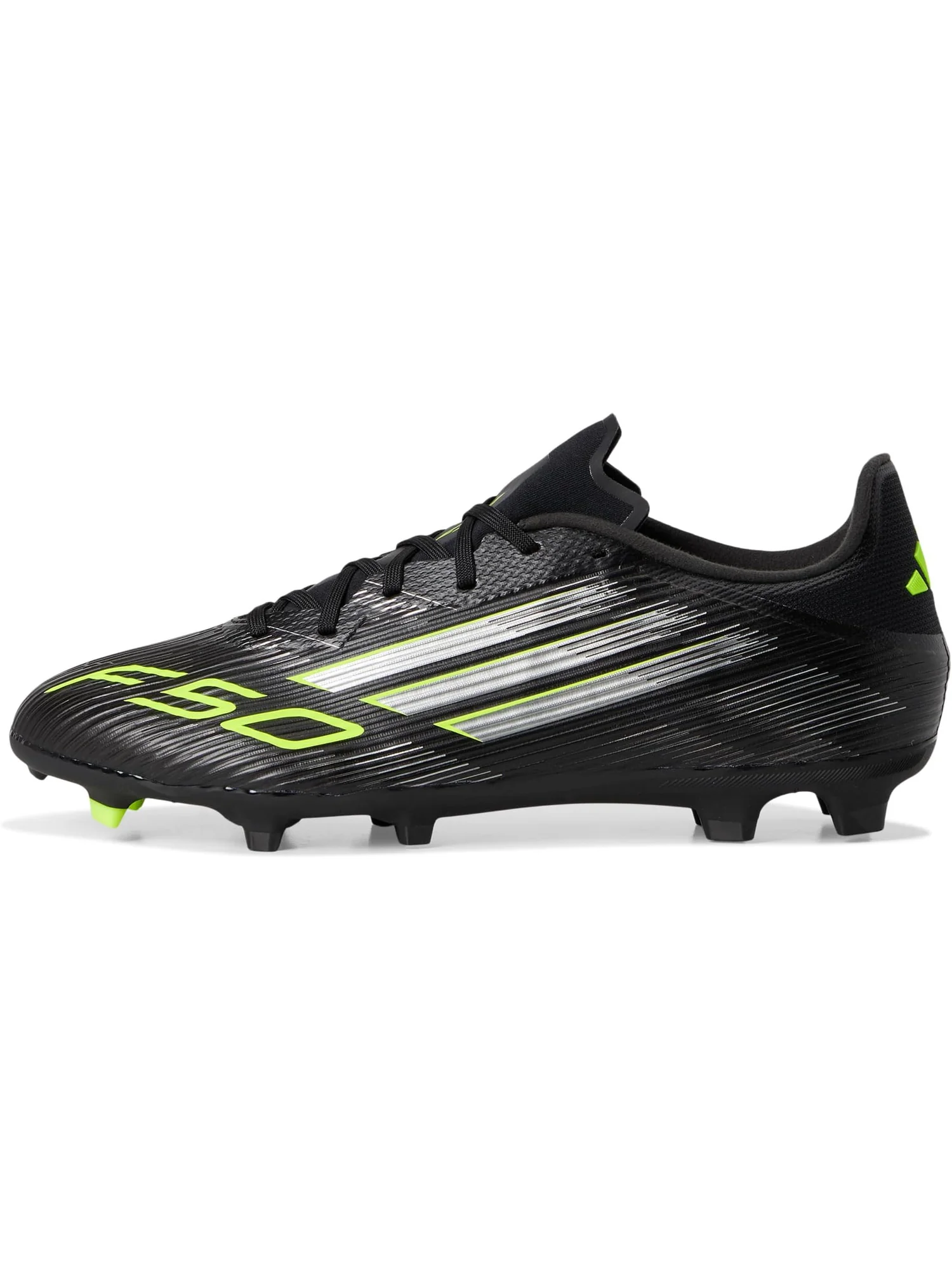 Кроссовки adidas F50 League Firm Ground Soccer Cleats — изображение 4 из 7, черный/металлик