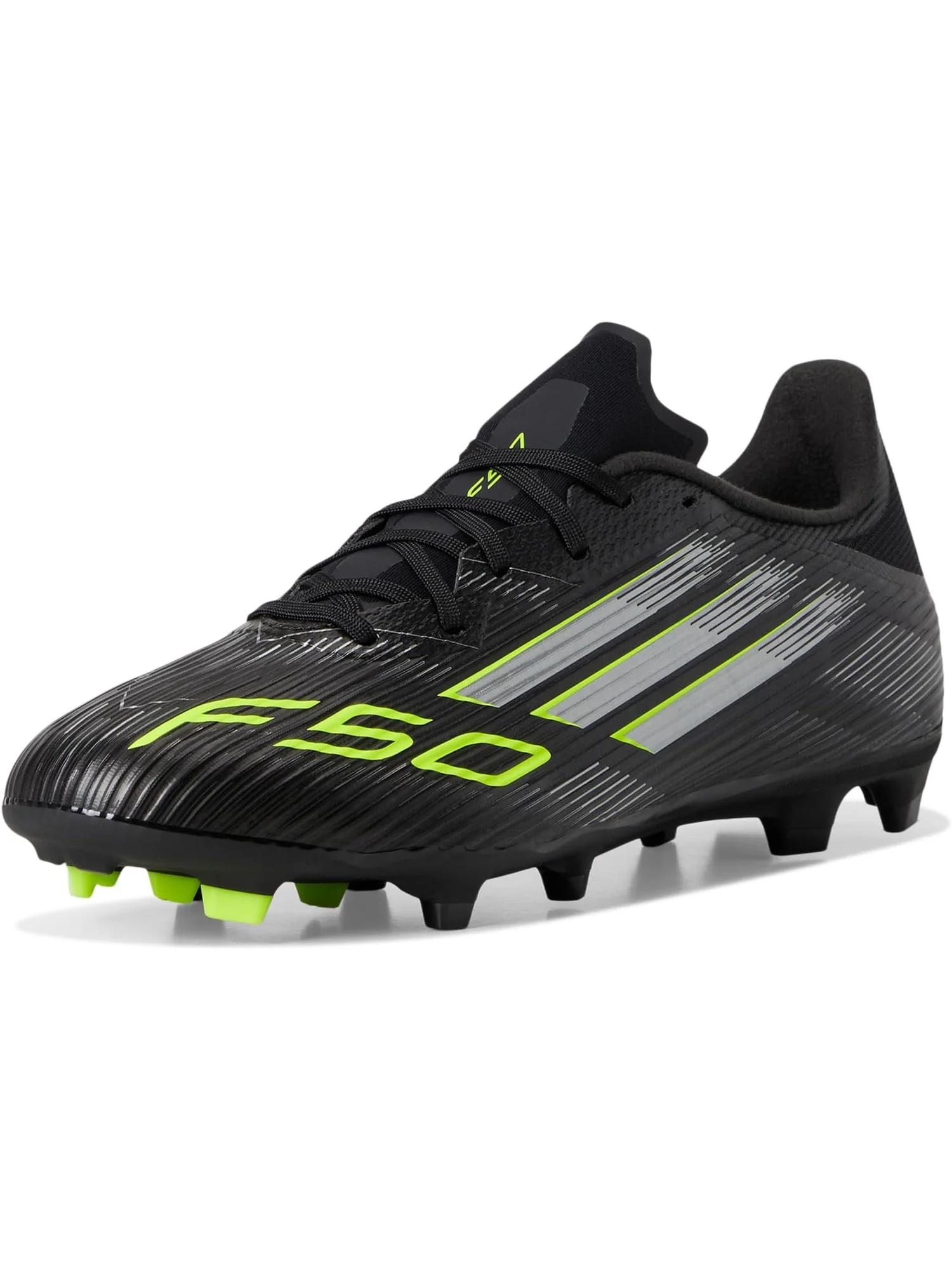 Кроссовки adidas F50 League Firm Ground Soccer Cleats — изображение 7 из 7, черный/металлик
