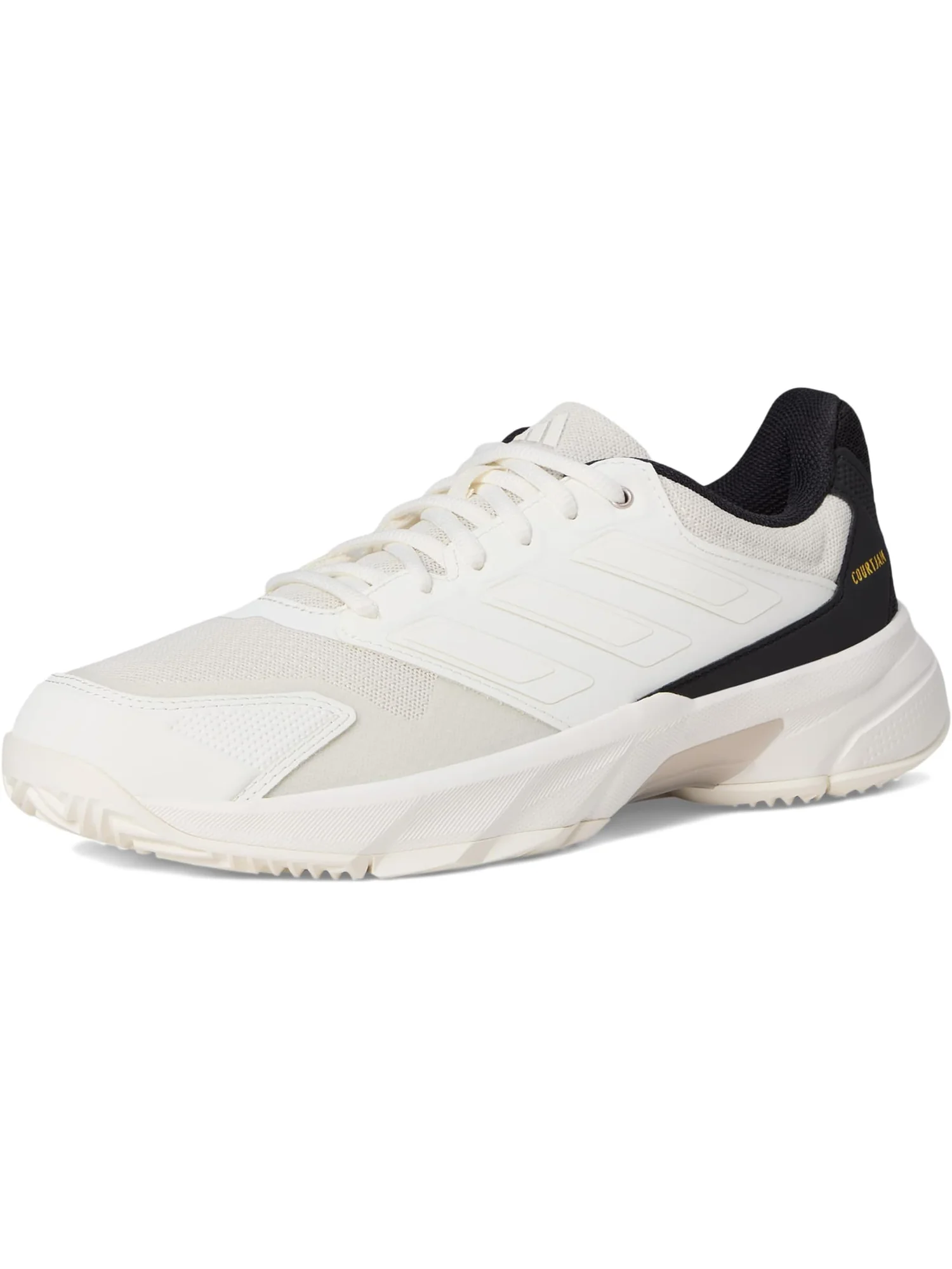 Кроссовки adidas Courtjam Control 3 Tennis Shoe — изображение 7 из 7, белый/-белый/металлик