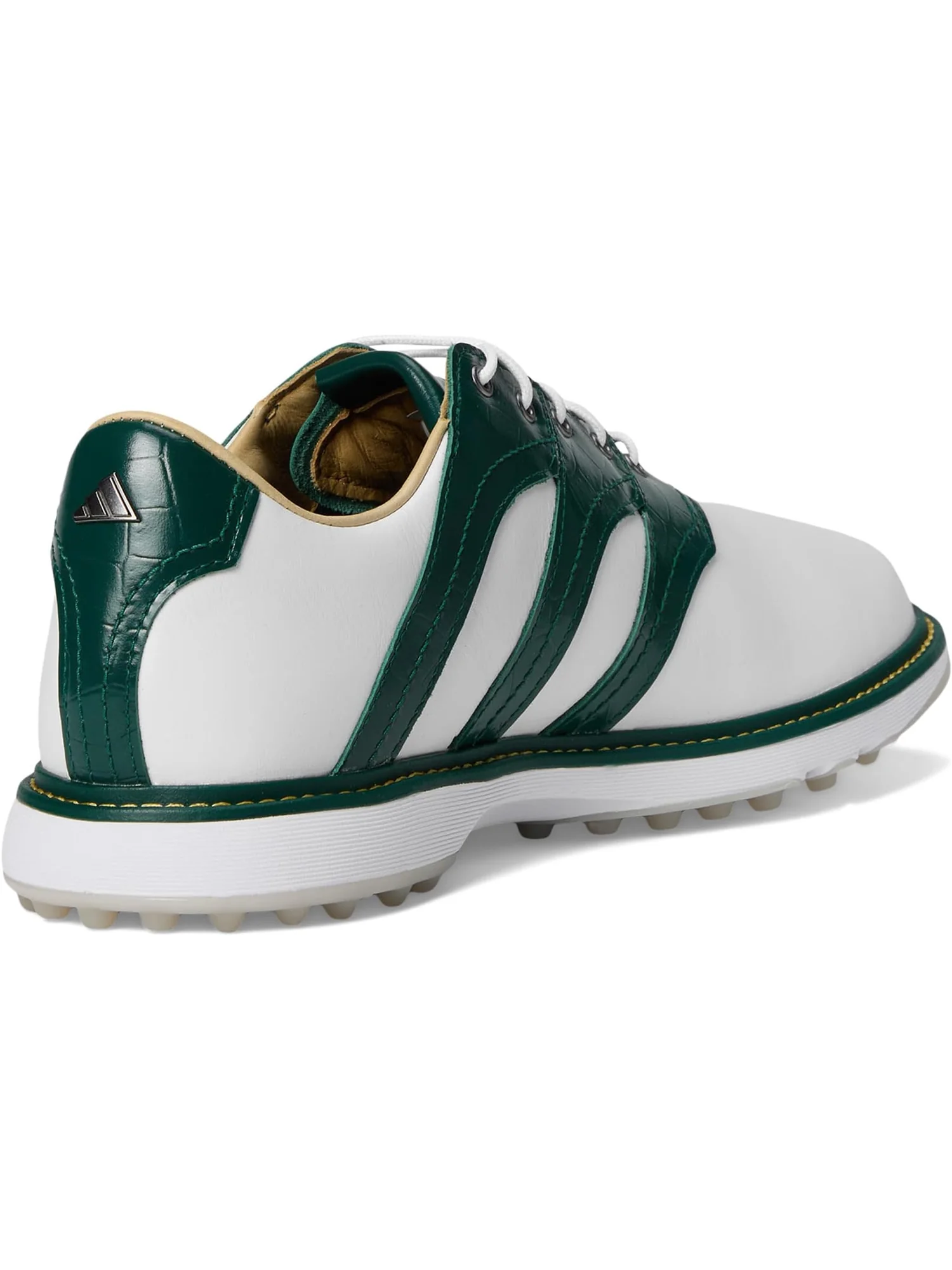 Кроссовки adidas Golf MC Z-Traxion Spikeless Golf Shoes — изображение 5 из 7, белый/зеленый/желтый