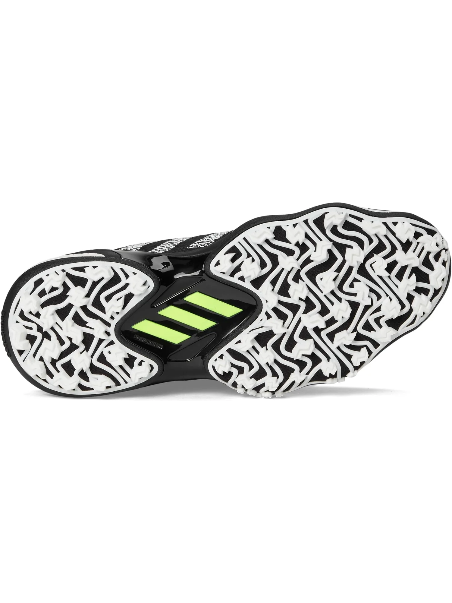 Кроссовки adidas Golf Codechaos 25 Golf Shoes — изображение 3 из 7, черный/белый