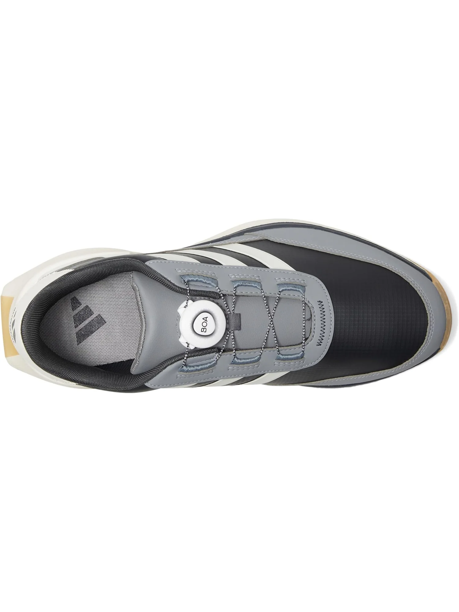 Кроссовки adidas Golf S2G 24 BOA Spikeless Golf Shoes — изображение 2 из 7, белый/серый