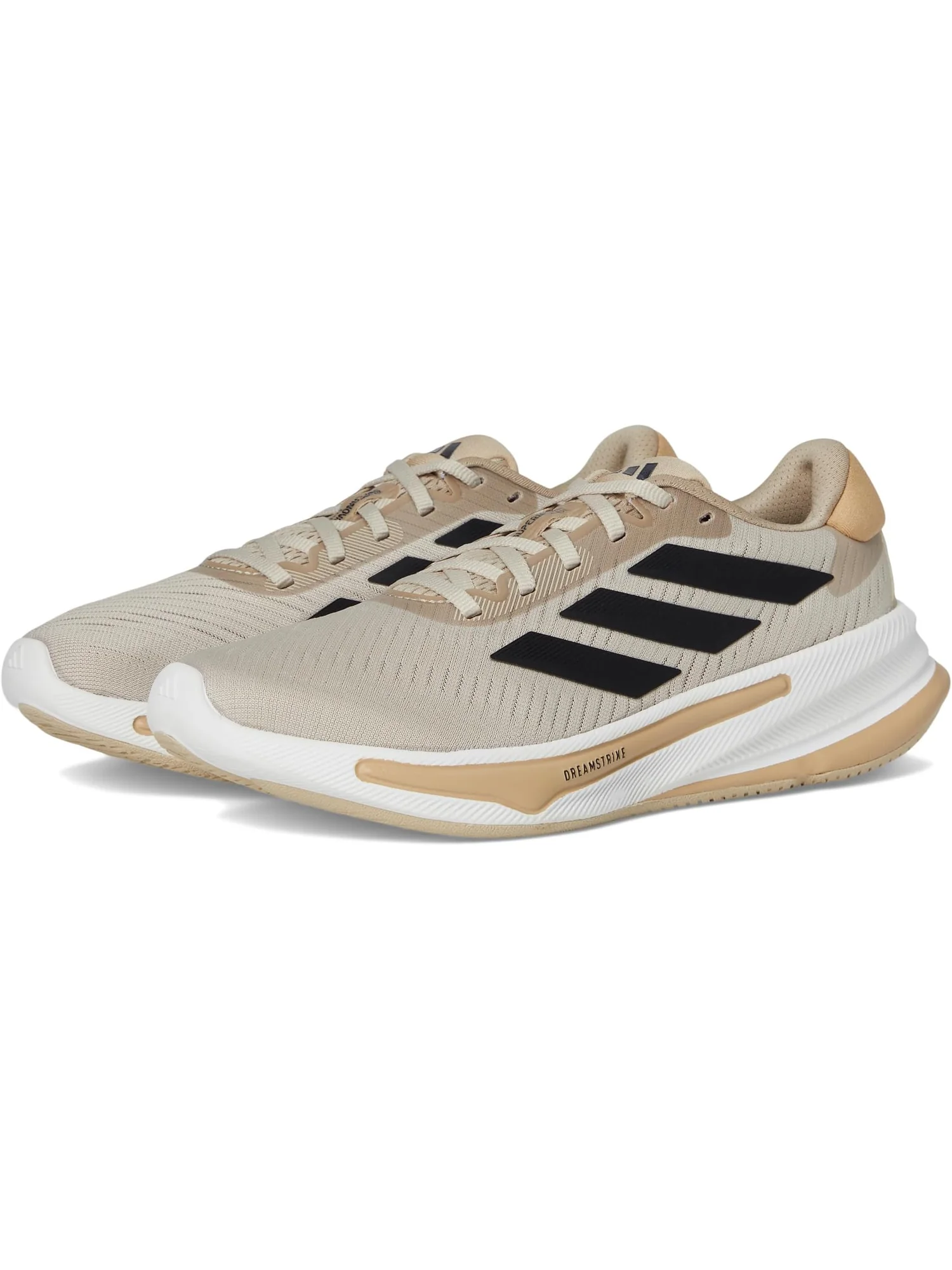 Кроссовки adidas Kids Supernova Step Running Shoes — изображение 1 из 7, бежевый/черный