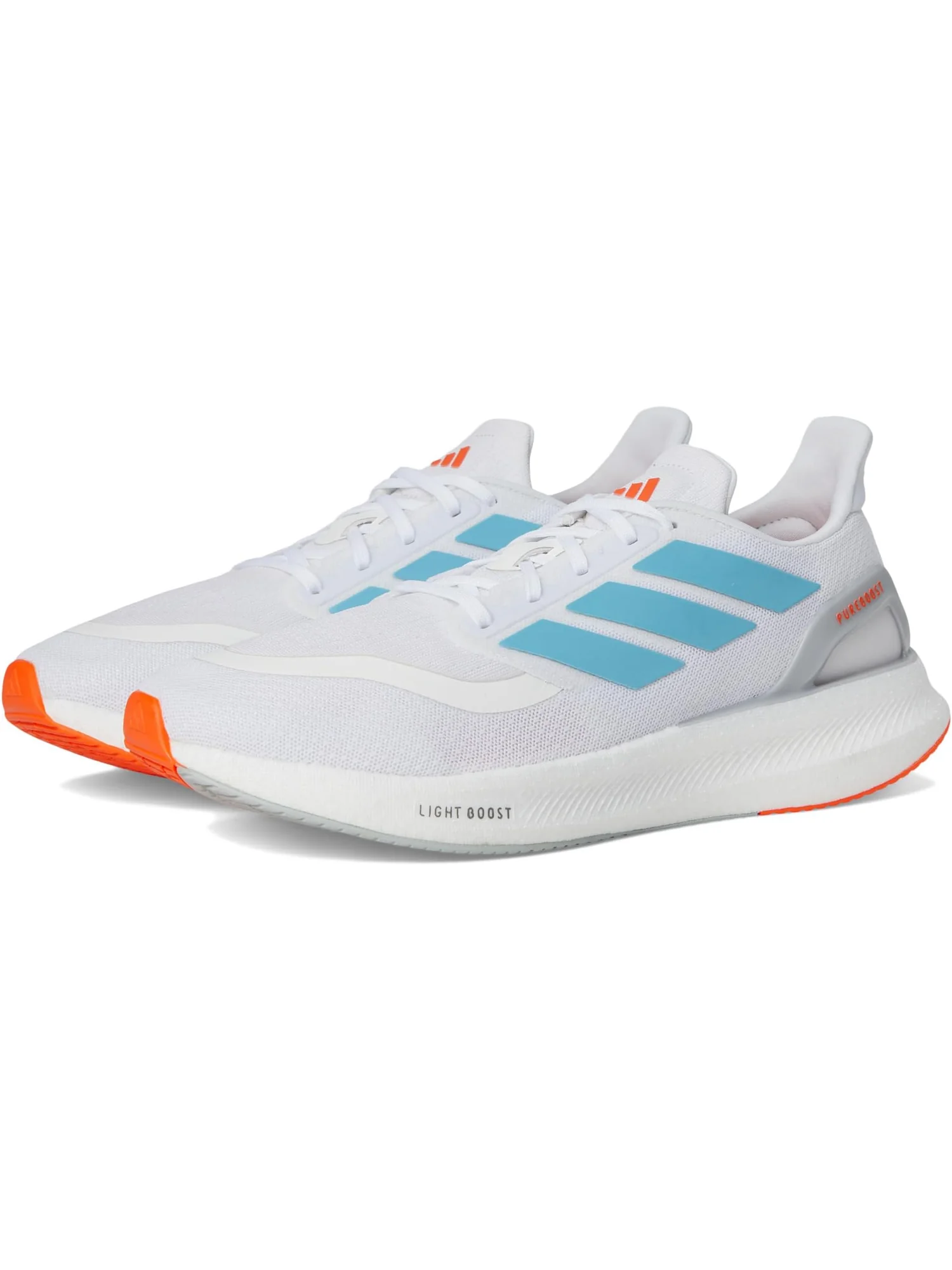 Кроссовки adidas Running Pureboost 5 Running Shoes — изображение 1 из 7, белый//оранжевый