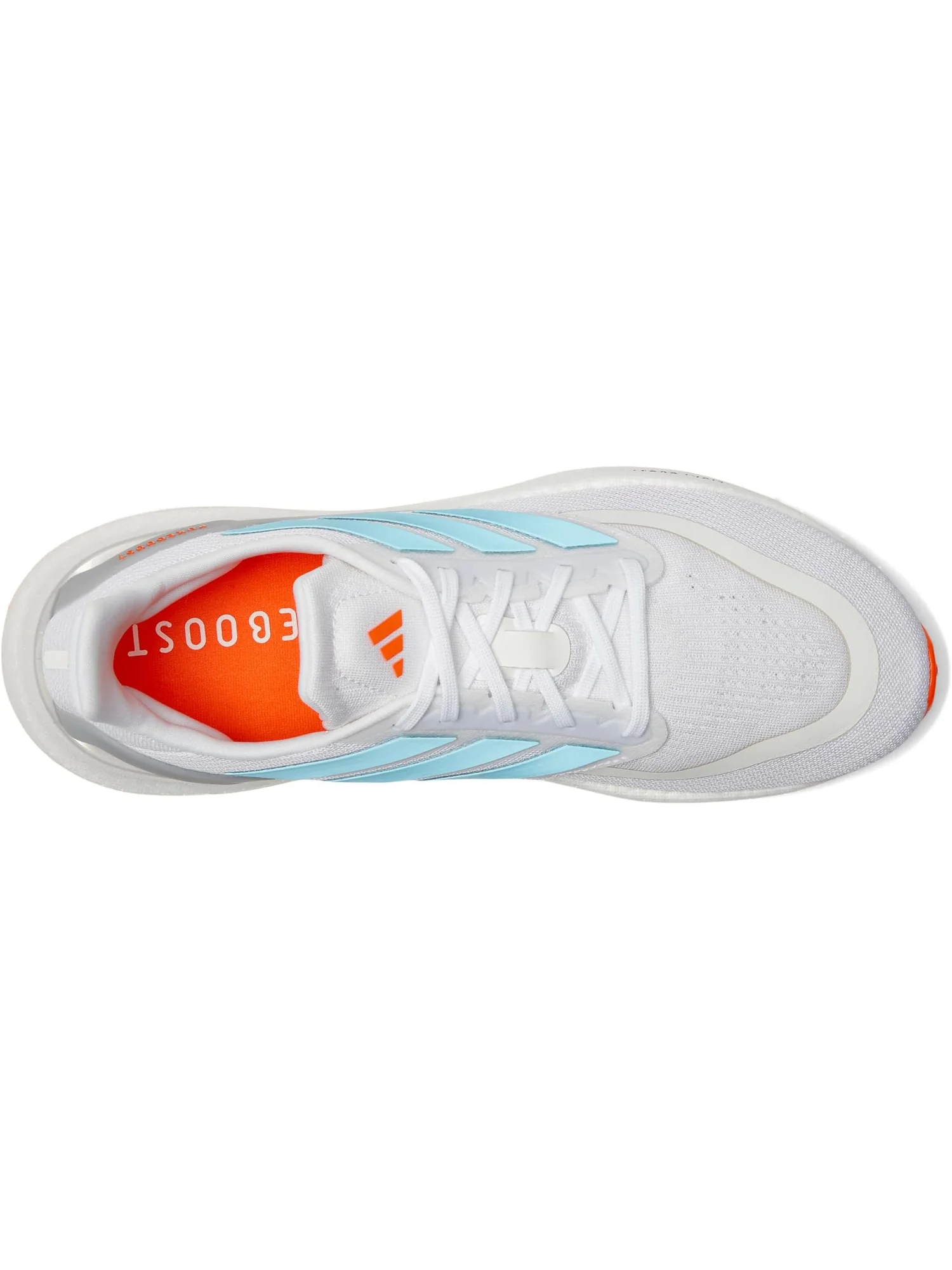 Кроссовки adidas Running Pureboost 5 Running Shoes — изображение 2 из 7, белый//оранжевый