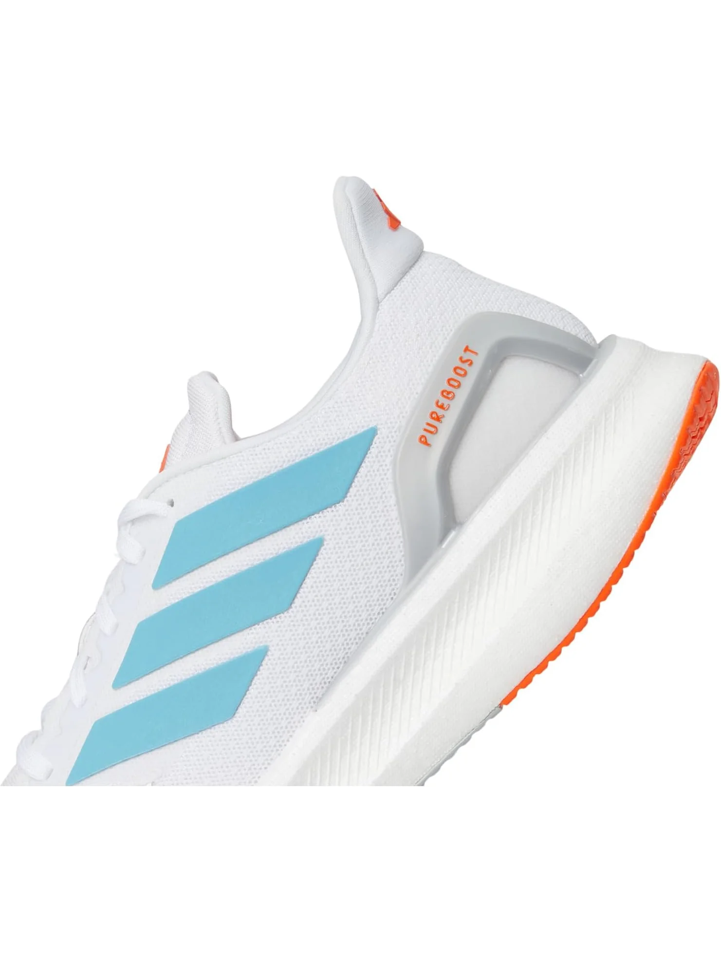 Кроссовки adidas Running Pureboost 5 Running Shoes — изображение 6 из 7, белый//оранжевый