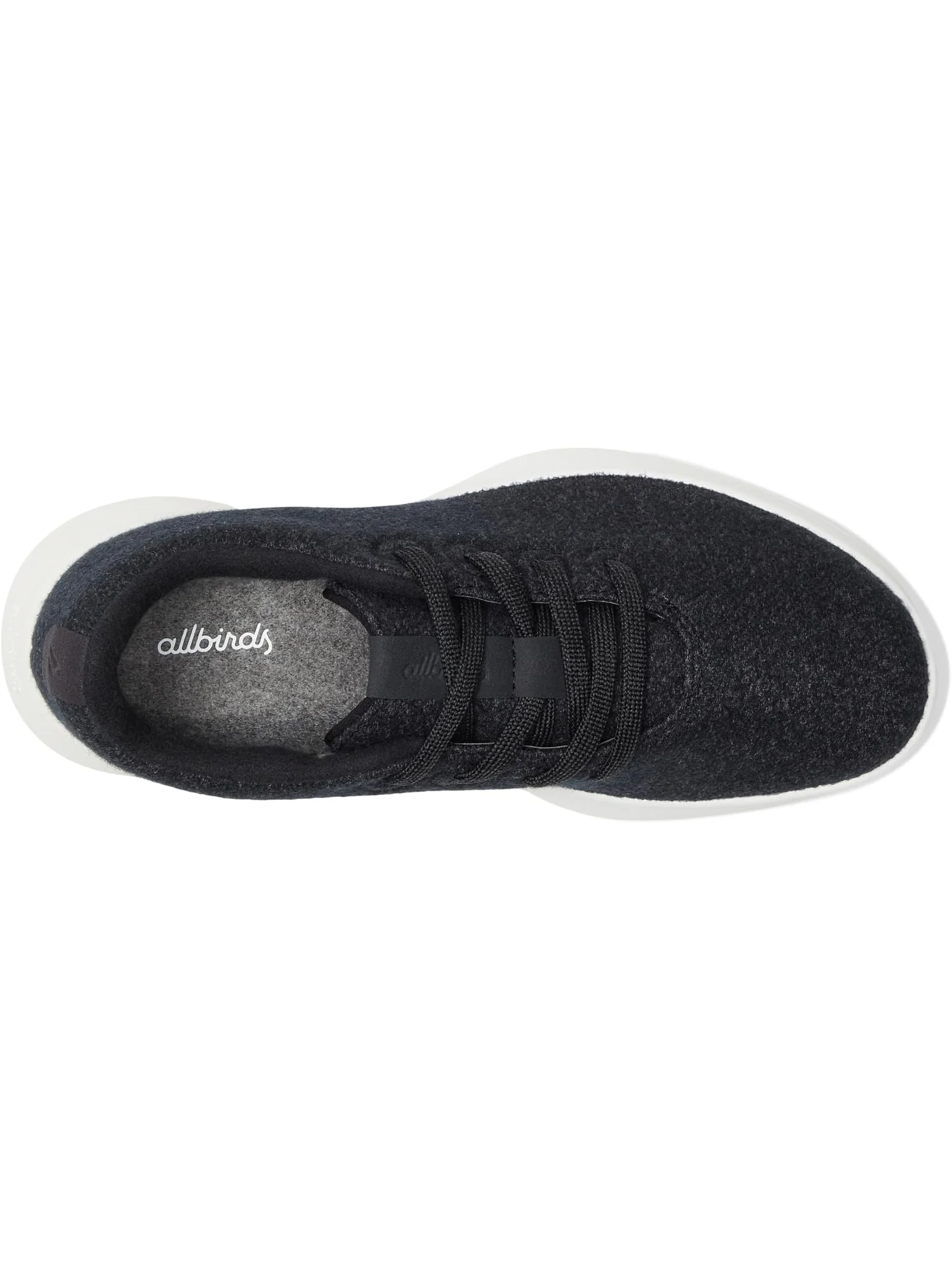 Кроссовки Allbirds Women's Wool Runner NZ — изображение 2 из 7, натуральный черный