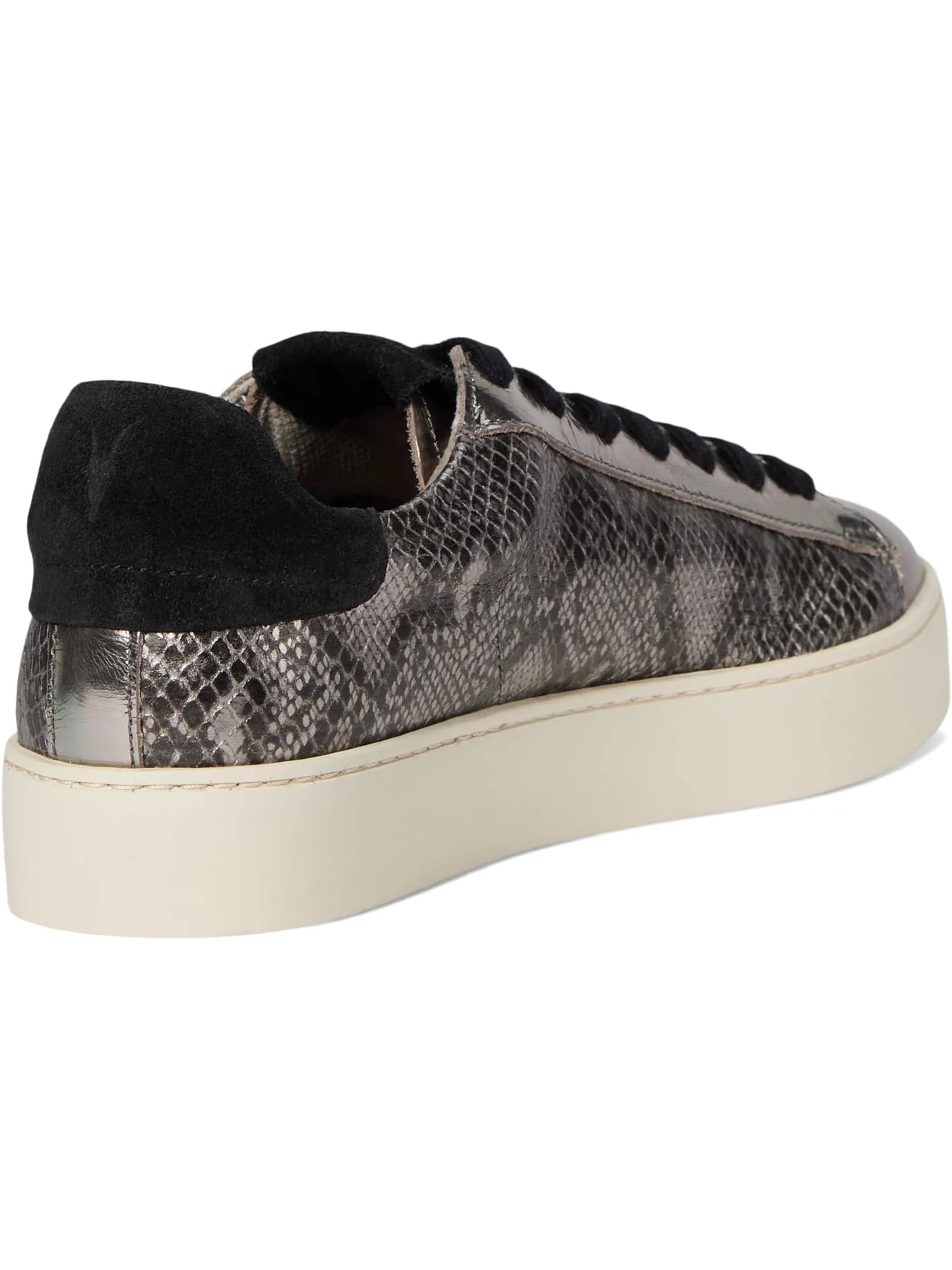 Кроссовки AllSaints Shana Met Sneakers — изображение 5 из 7, серебристый/черный