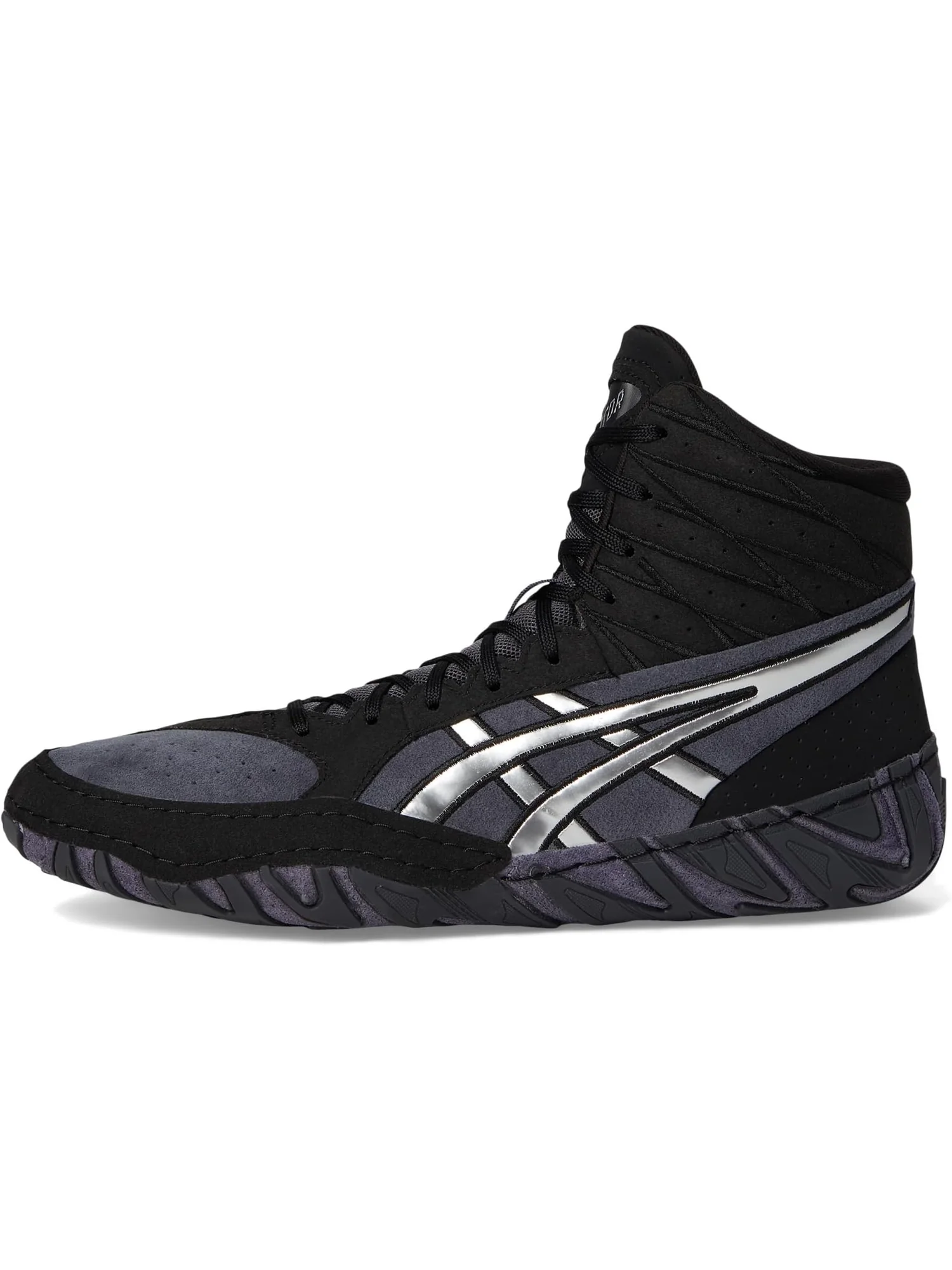 Кроссовки ASICS Men's Aggressor 6 — изображение 4 из 7, черный/серебристый