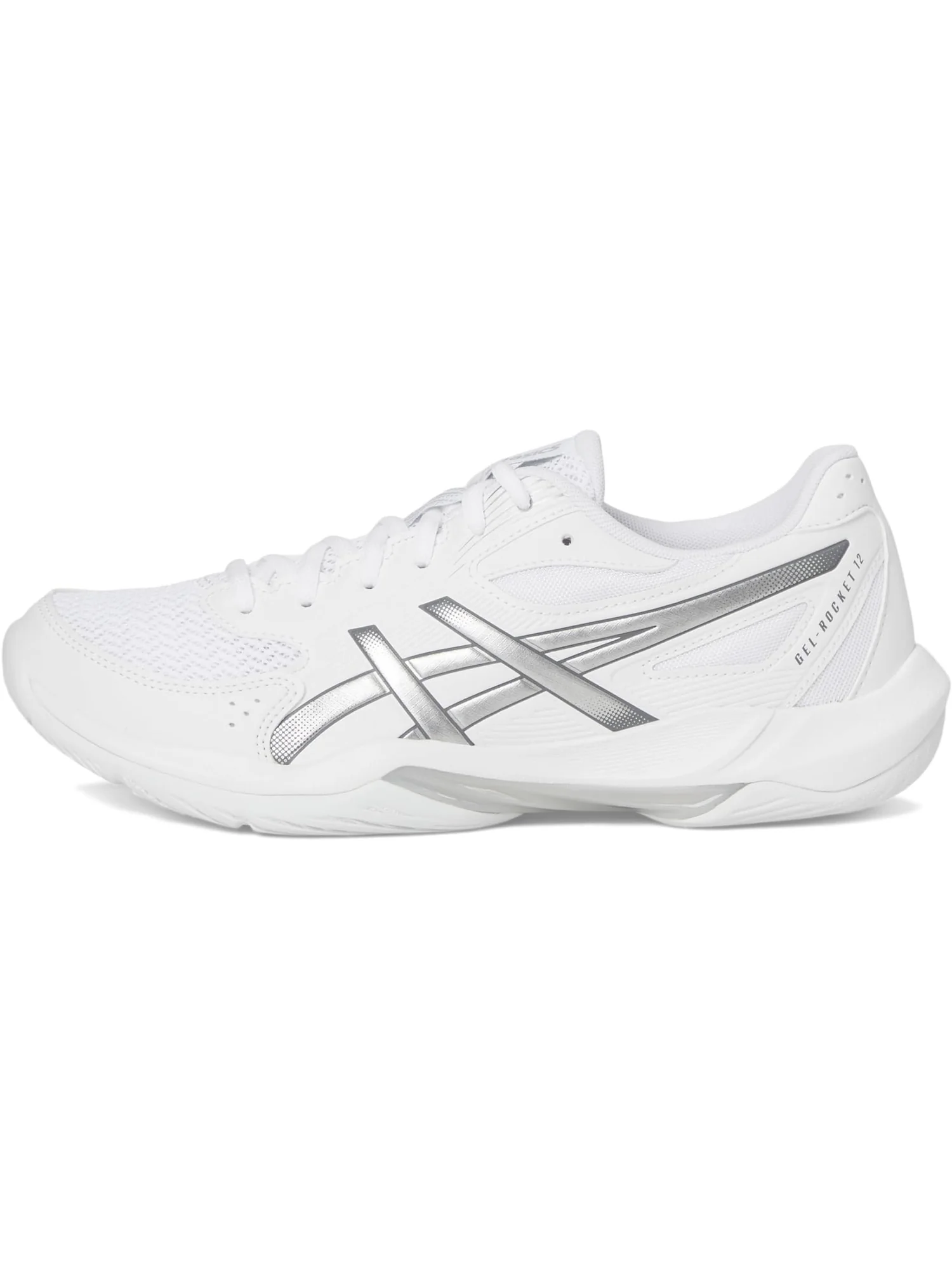Кроссовки ASICS Gel-Rocket 12 — изображение 4 из 7, белый/серебристый