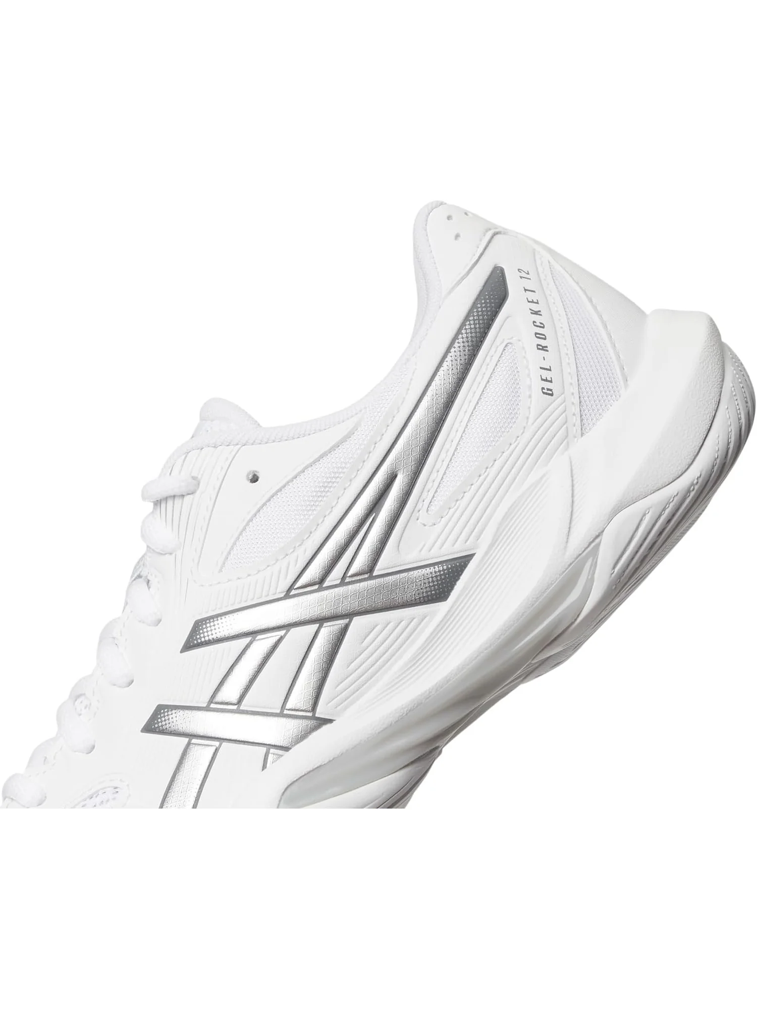 Кроссовки ASICS Gel-Rocket 12 — изображение 6 из 7, белый/серебристый