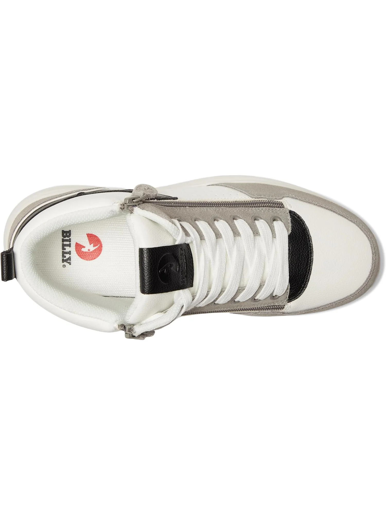 Кроссовки BILLY Footwear Comfort Dz High — изображение 2 из 7, белый/черный/серый