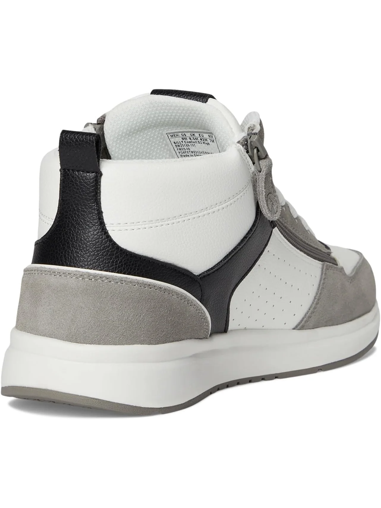 Кроссовки BILLY Footwear Comfort Dz High — изображение 5 из 7, белый/черный/серый