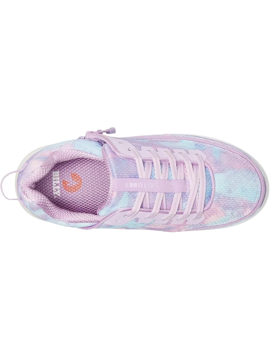 Детские кроссовки Billy Footwear Billy Limitless (Little Kid/ Big Kid) BILLY Footwear Kids, Lilac Watercolor, лиловый