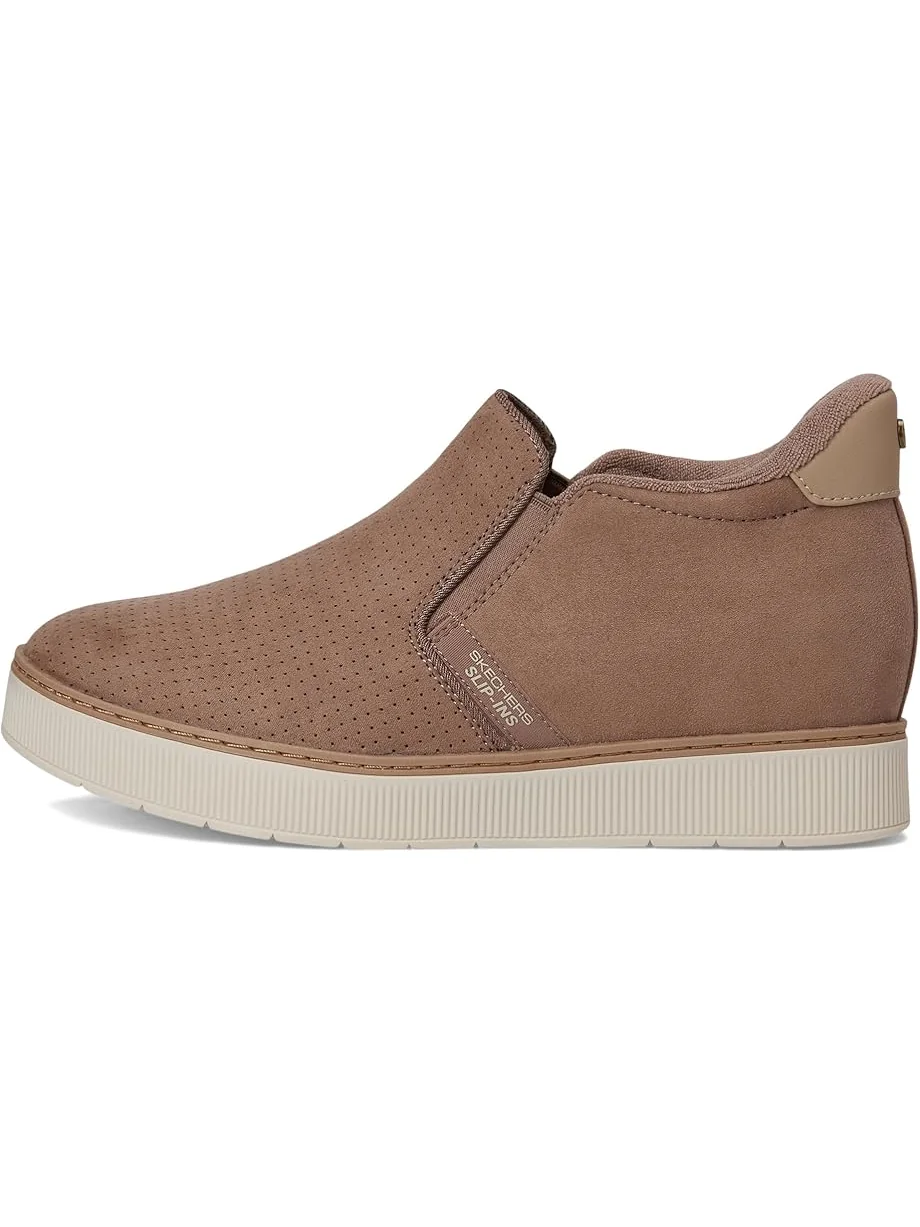 Женские кроссовки Skechers Hands Free Slip-Ins Hush Up BOBS from SKECHERS — изображение 4 из 7, тауп