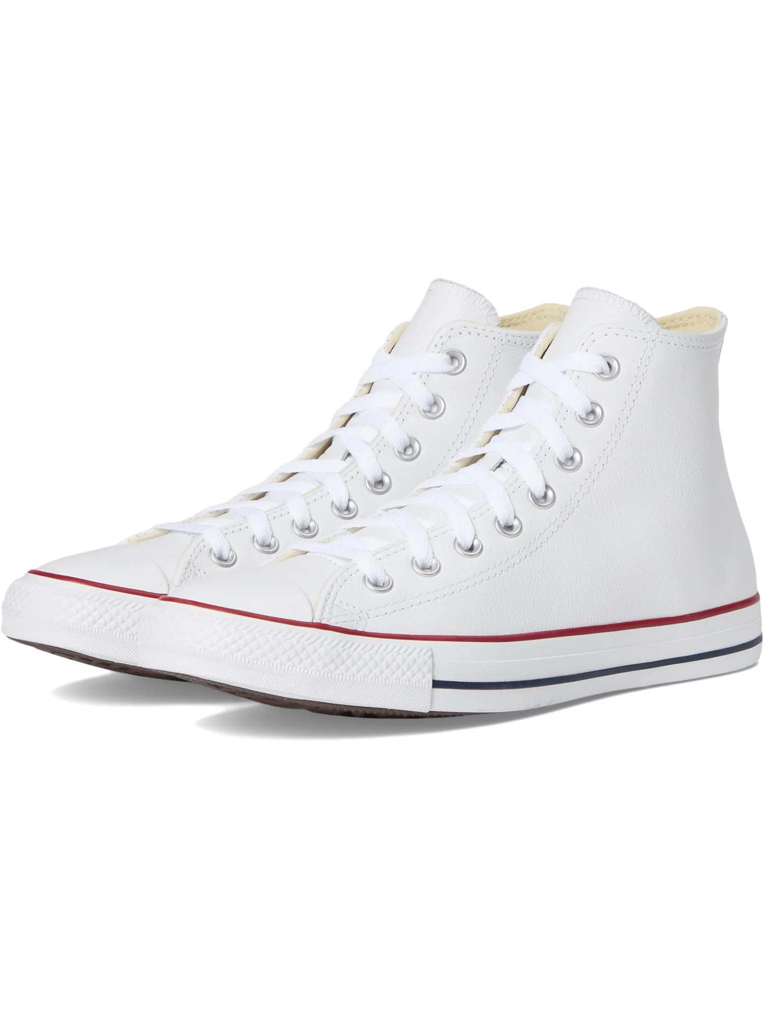 Кроссовки Converse Chuck Taylor All Star Leather High Top Sneaker — изображение 1 из 7, белый