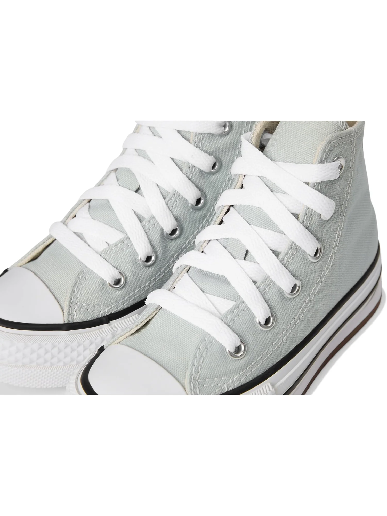Кроссовки Converse Kids Chuck Taylor All Star Eva Lift Platform — изображение 6 из 7, серый/белый