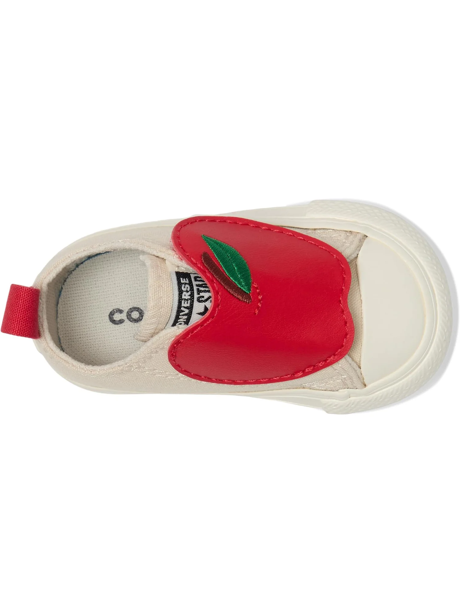 Кроссовки Converse Kids Chuck Taylor All Star Apples Easy On — изображение 2 из 7, светлый/красный