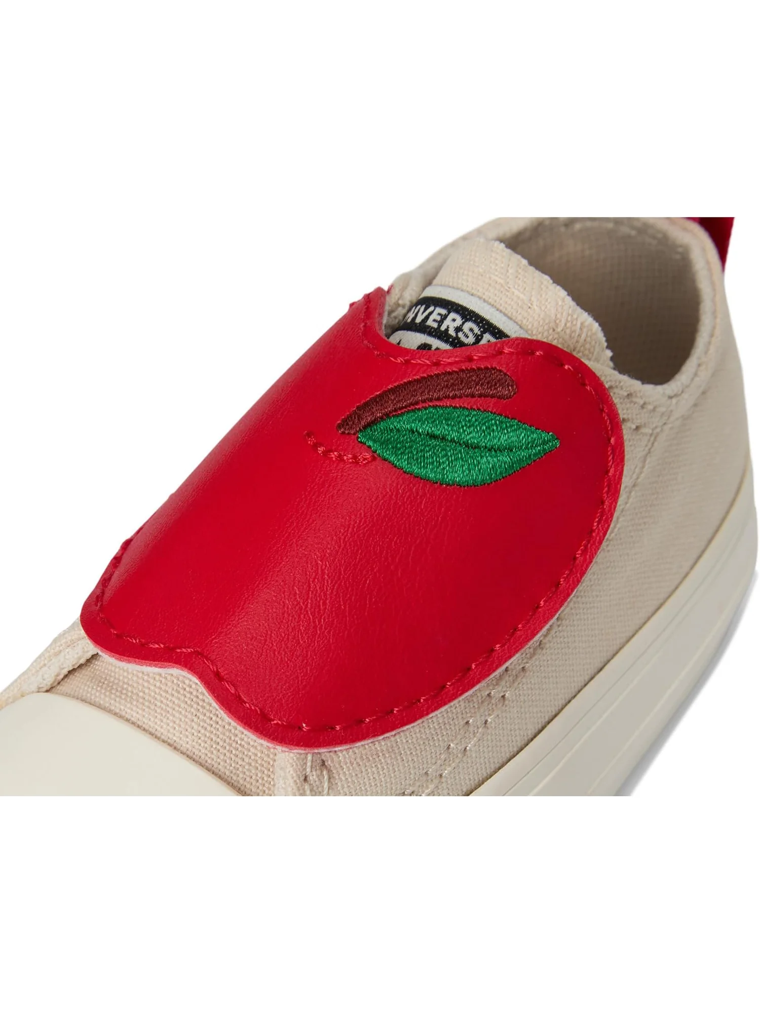 Кроссовки Converse Kids Chuck Taylor All Star Apples Easy On — изображение 6 из 7, светлый/красный