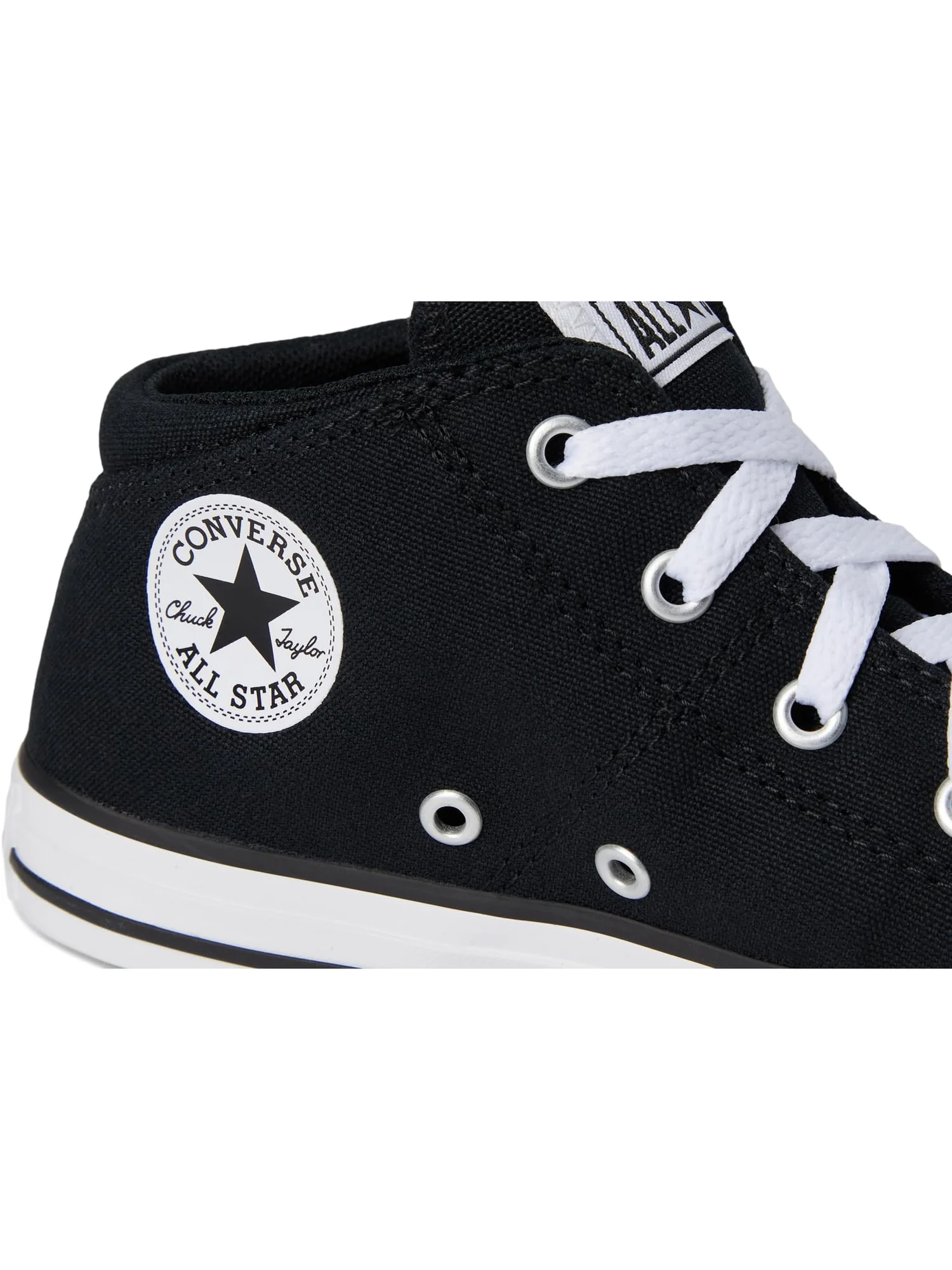 Кроссовки Converse Kids Chuck Taylor All Star Madison — изображение 6 из 7, черный/белый/черный