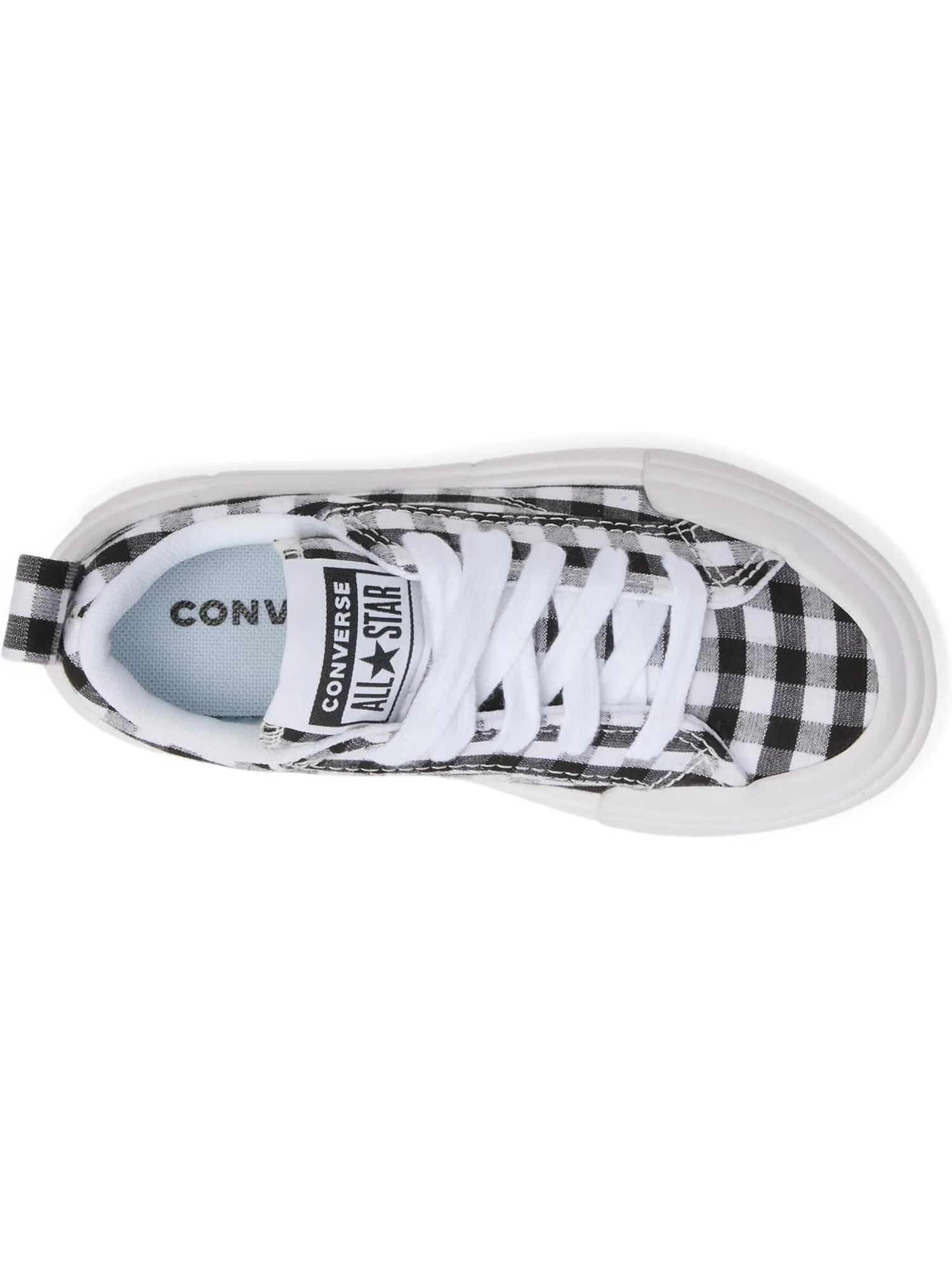 Кроссовки Converse Kids Cruise Checkered — изображение 2 из 7, белый/черный/белый