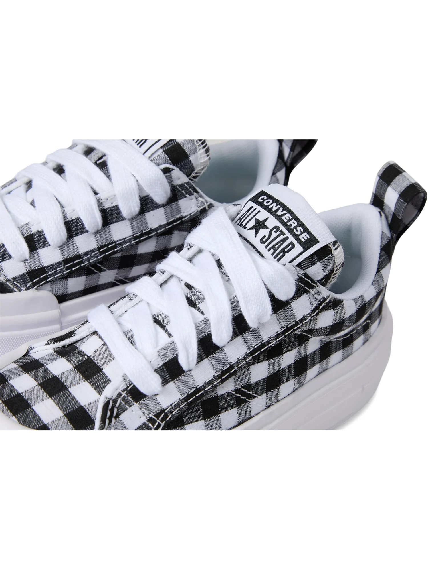 Кроссовки Converse Kids Cruise Checkered — изображение 6 из 7, белый/черный/белый