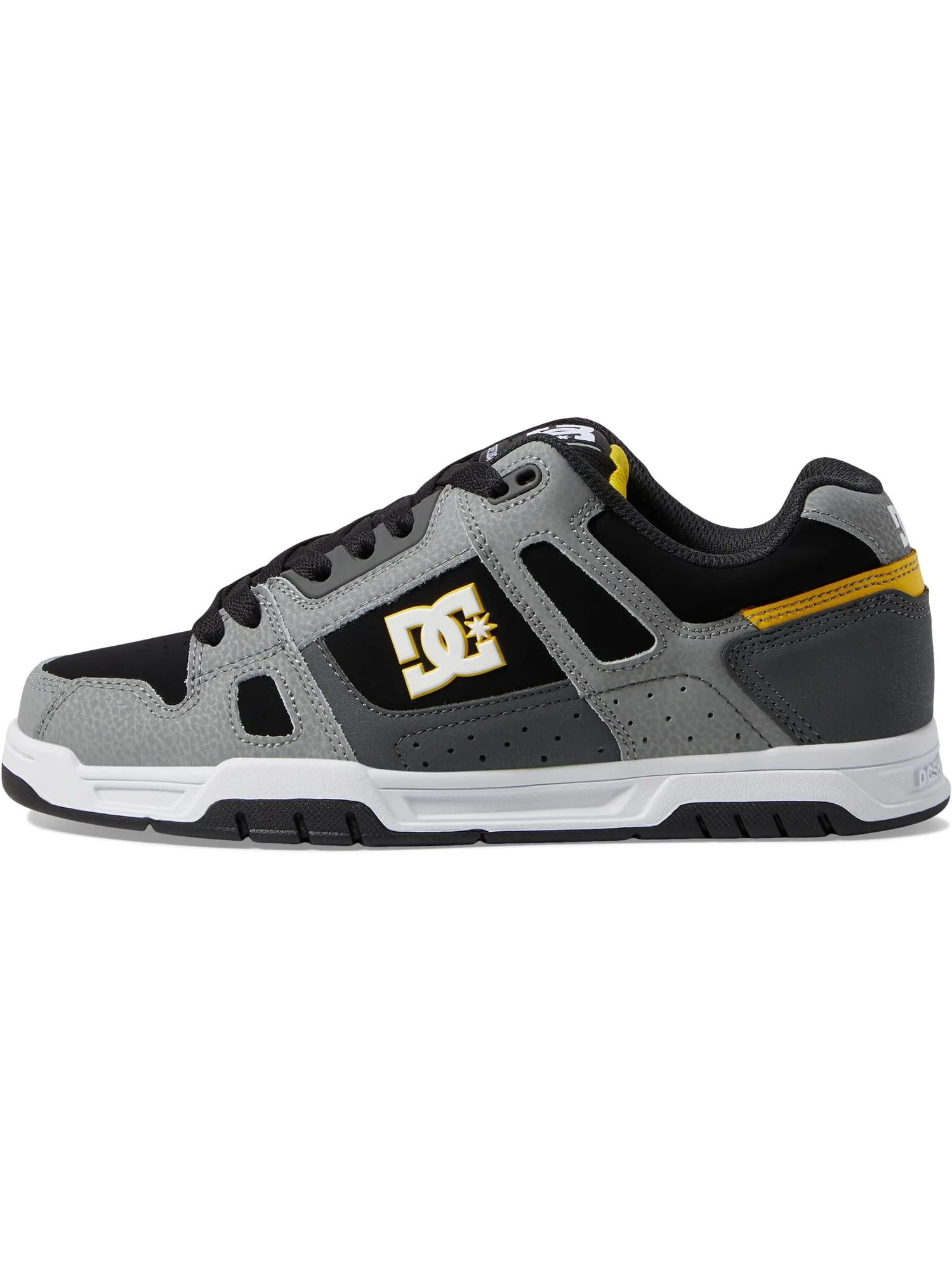 Кроссовки DC Stag — изображение 4 из 6, серый/желтый