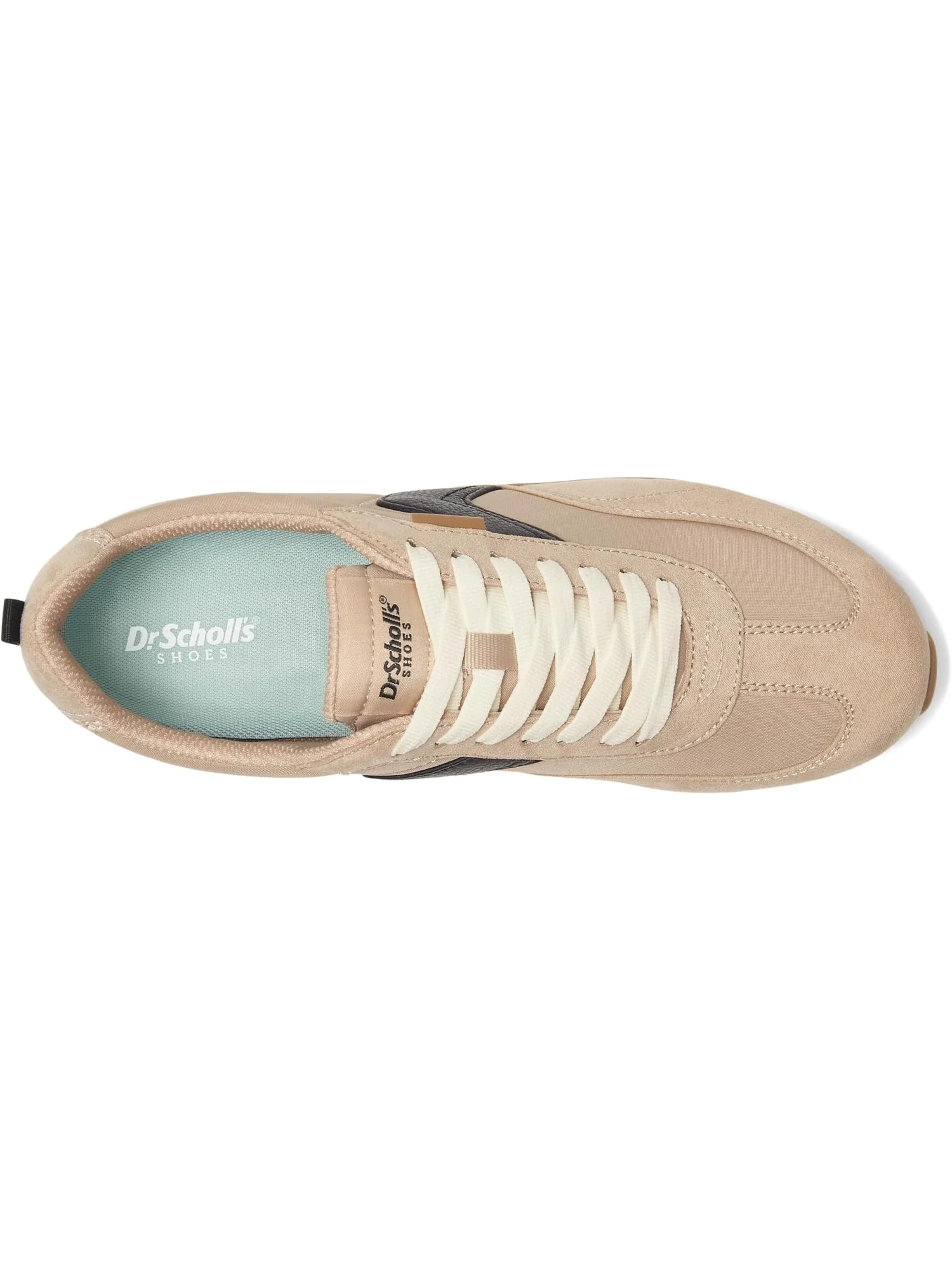 Кроссовки Dr. Scholl's Good Ol Days Lace-Up Shoes — изображение 2 из 7, песочный бежевый/черный
