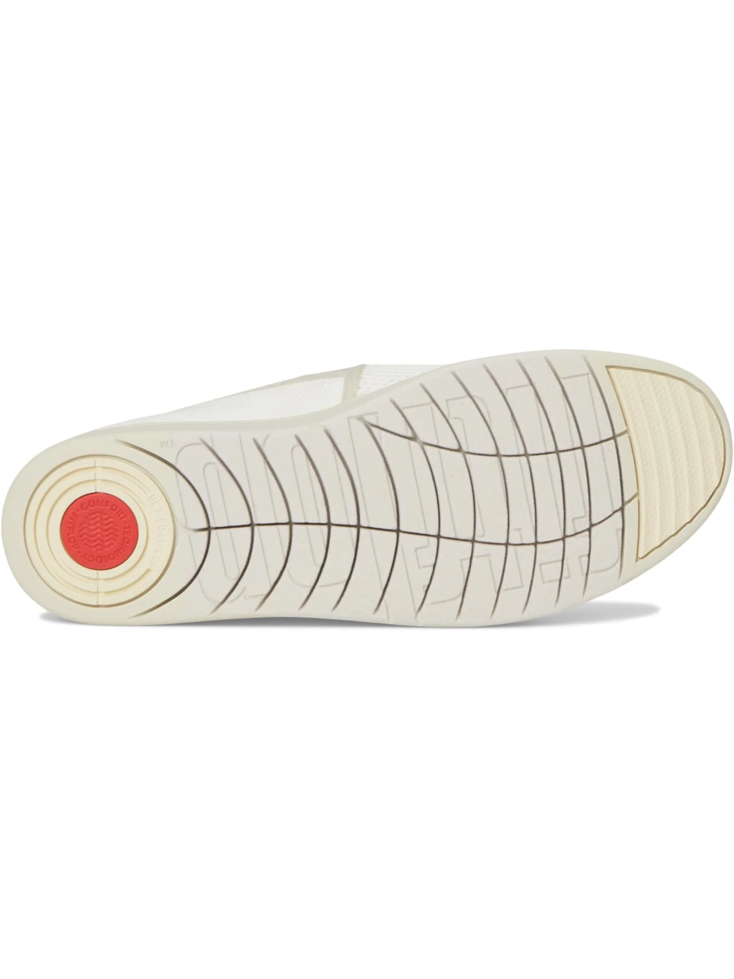 Кроссовки FitFlop Rally Open-mesh Slip-on Skate Trainers — изображение 3 из 7, белый