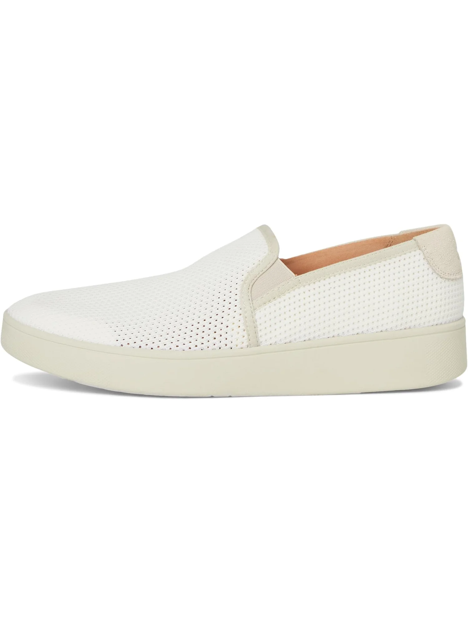 Кроссовки FitFlop Rally Open-mesh Slip-on Skate Trainers — изображение 4 из 7, белый