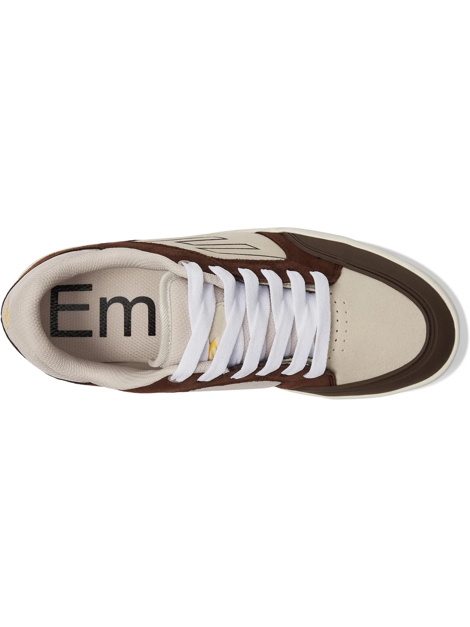 Кроссовки Emerica Heritic — изображение 2 из 7, коричневый/бежевый