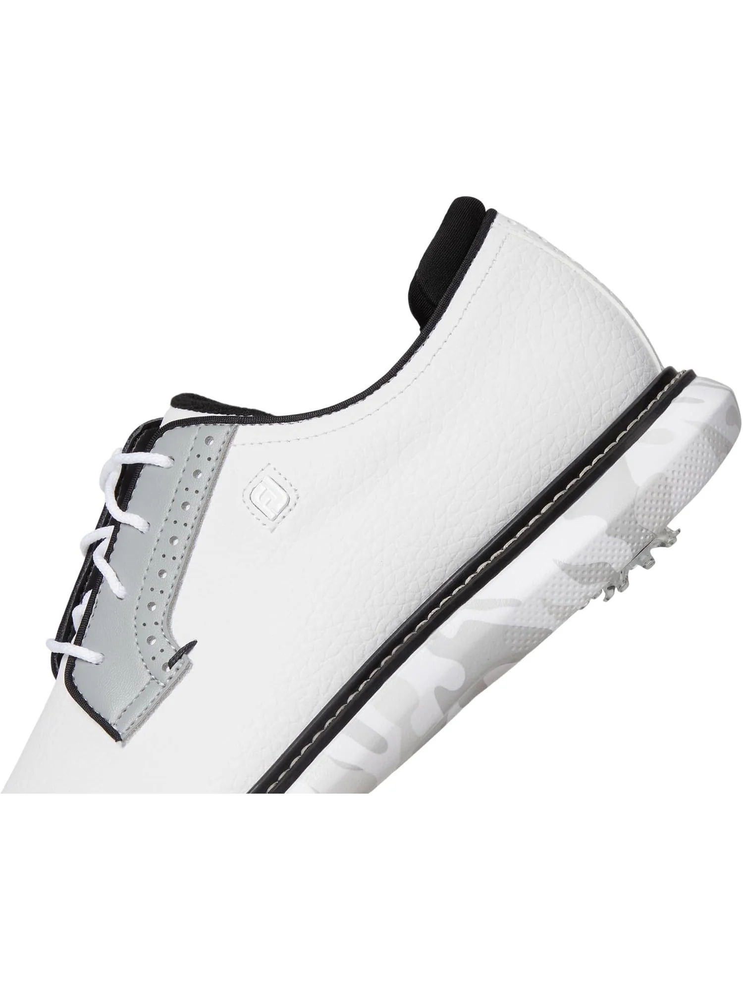 Кроссовки FootJoy Traditions Blucher Golf Shoes — изображение 6 из 7, белый/серый