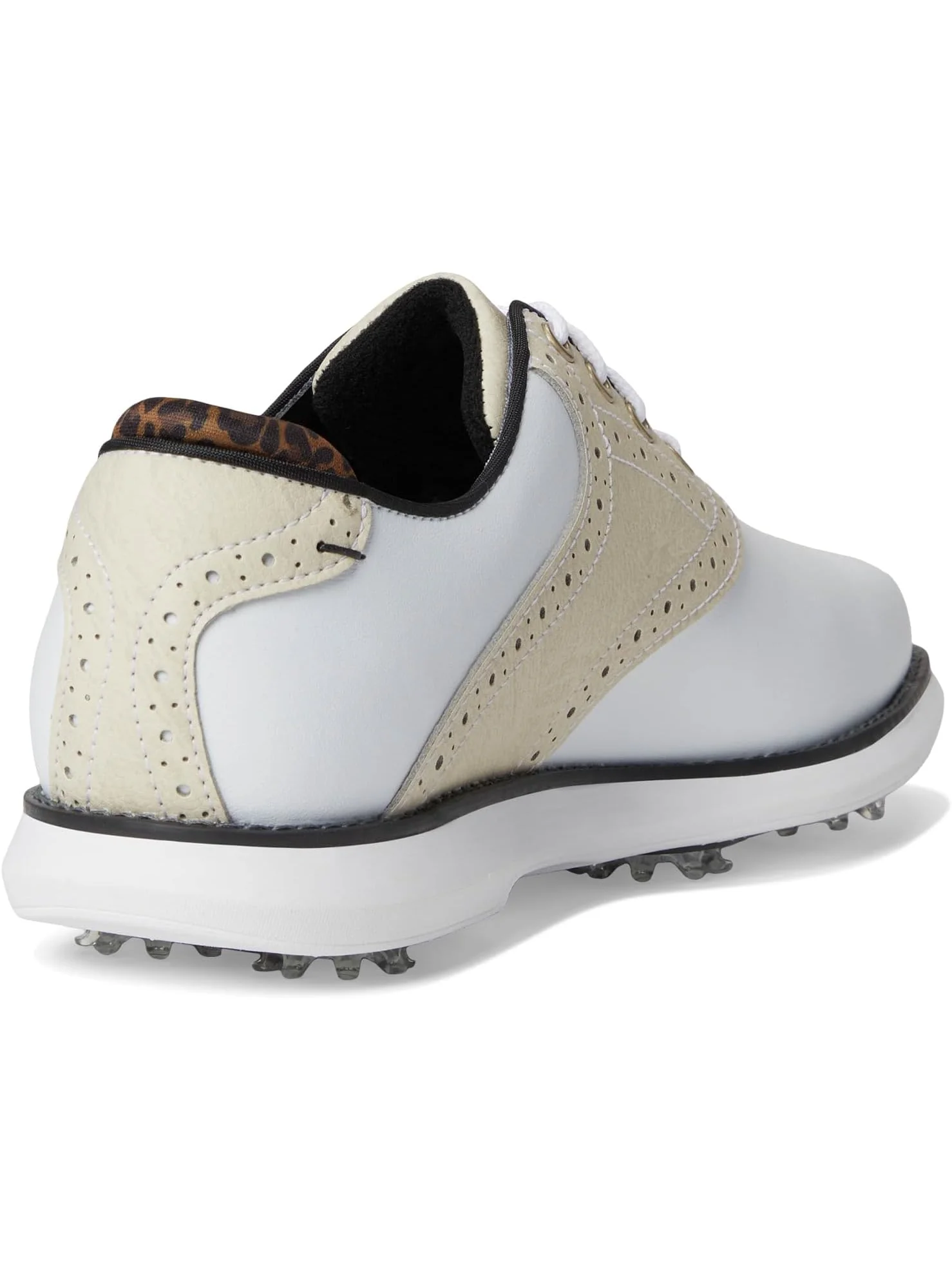 Кроссовки FootJoy Traditions Golf Shoes- Previous Season — изображение 5 из 7, белый/бежевый/черный